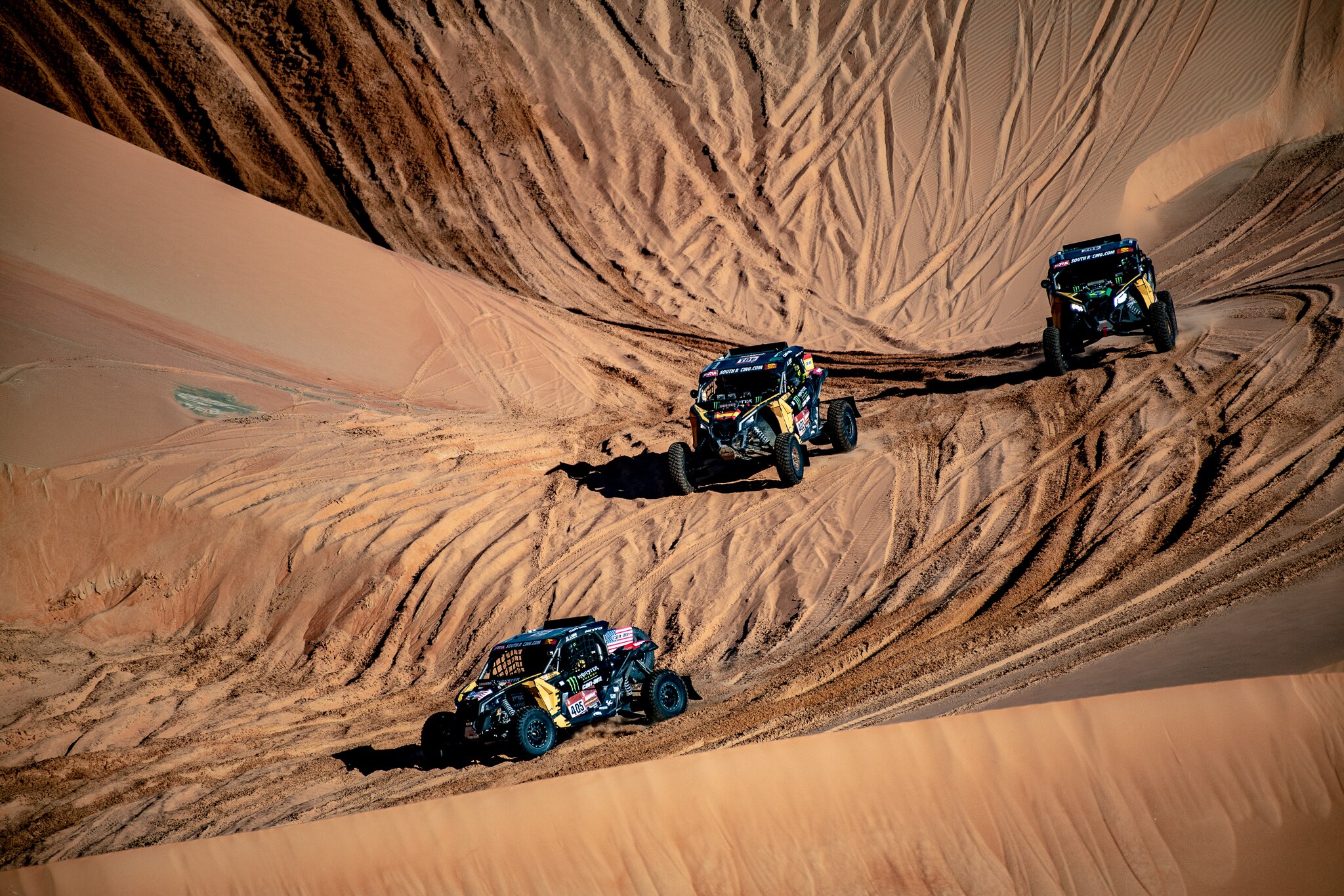 Can-Am Team gewinnt bei der Dakar Rally 2020 in der Kategorie SSV.