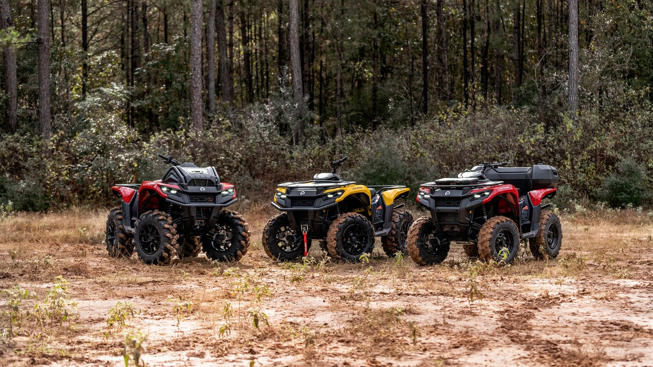  The Can-Am Outlander 500/700 all-terrain quad