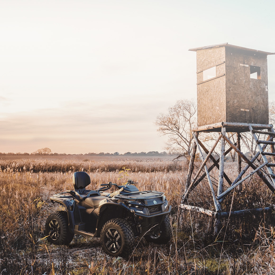 Can-Am Outlander Electric у темному камуфляжі Dark Wildland Camo 