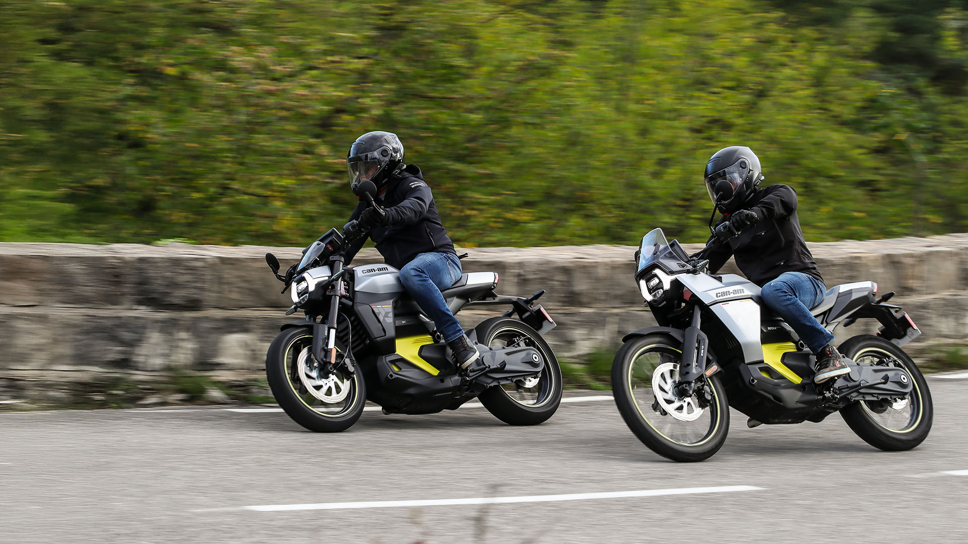 2 Can-Am Motorcycles