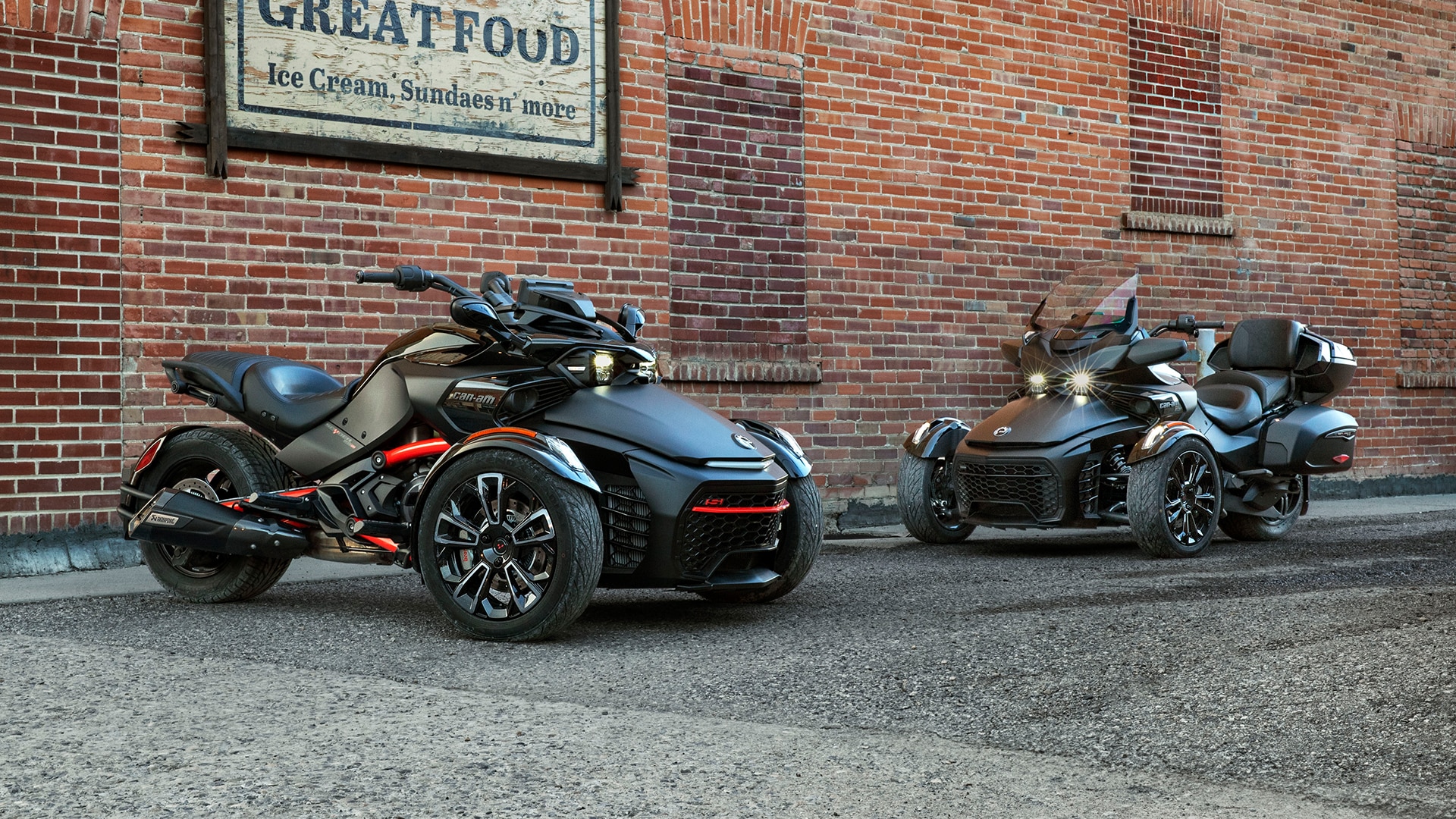 Woman riding a Can-Am Ryker