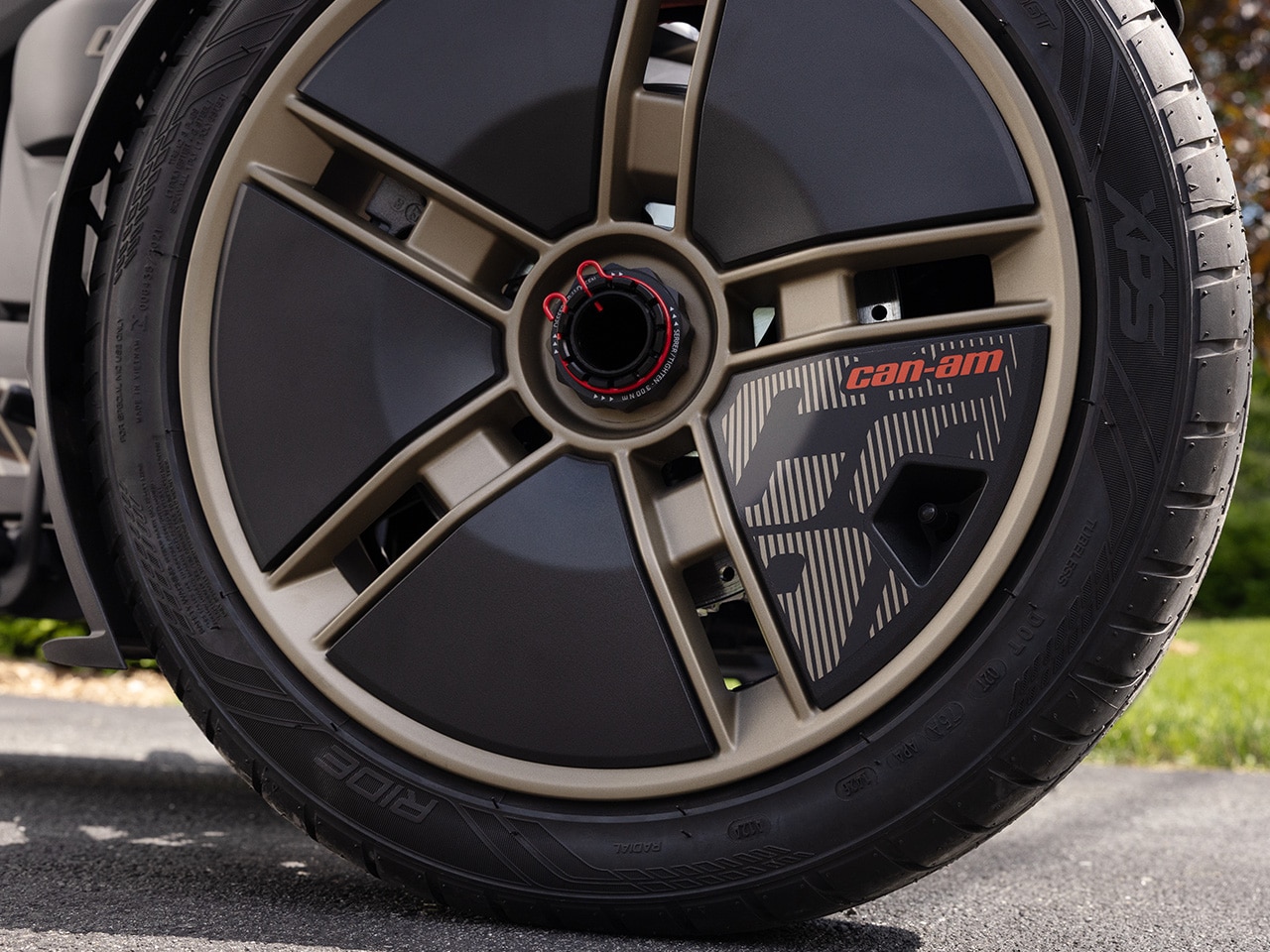 Tire of the new 2027 Can-Am Ryker