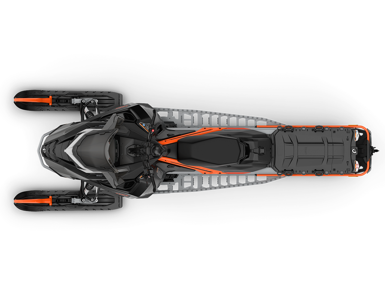 Lynx 49 Ranger PRO snowmobile topview