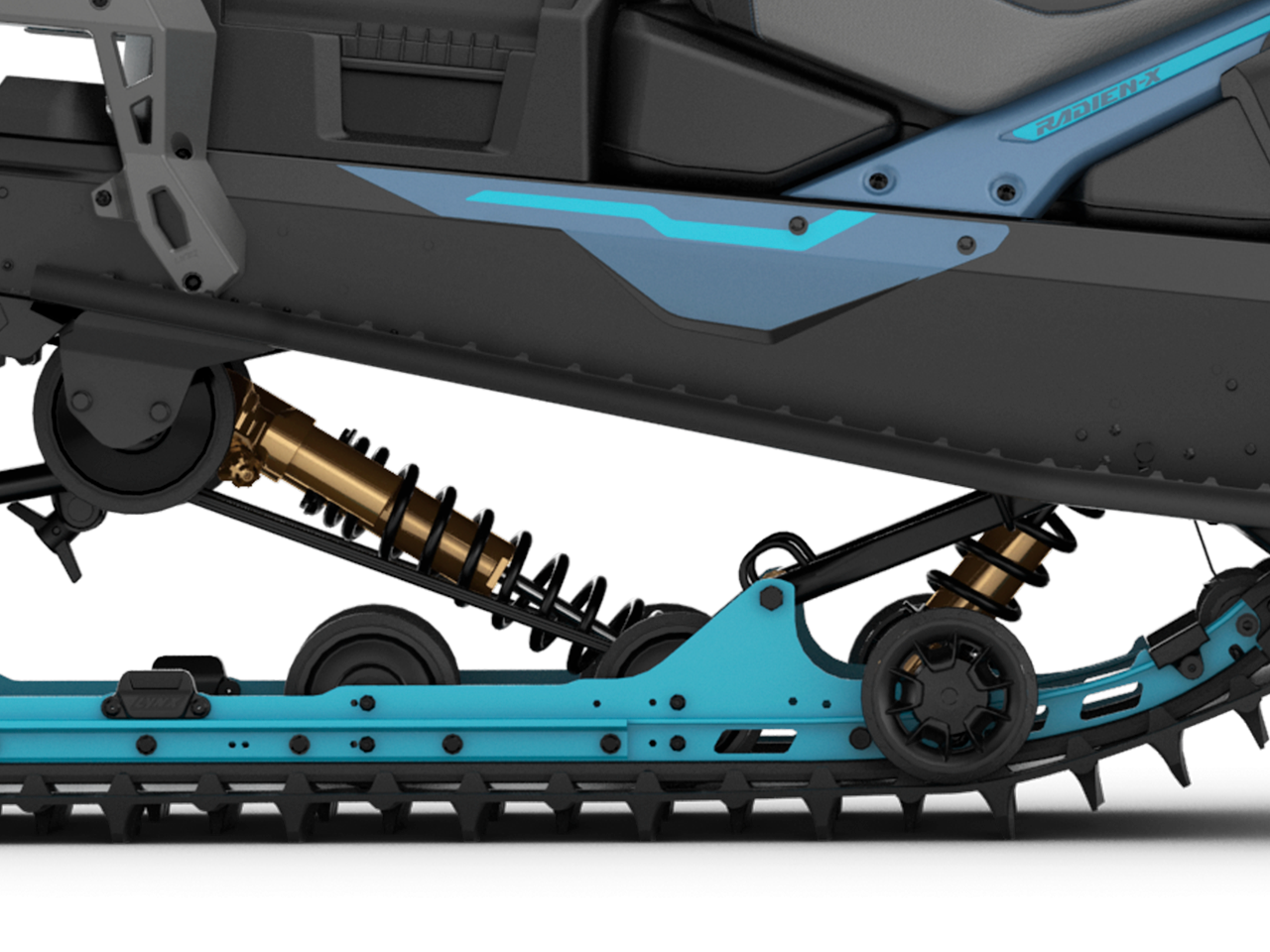 Lynx Commander adjustable EasyRide rear suspension