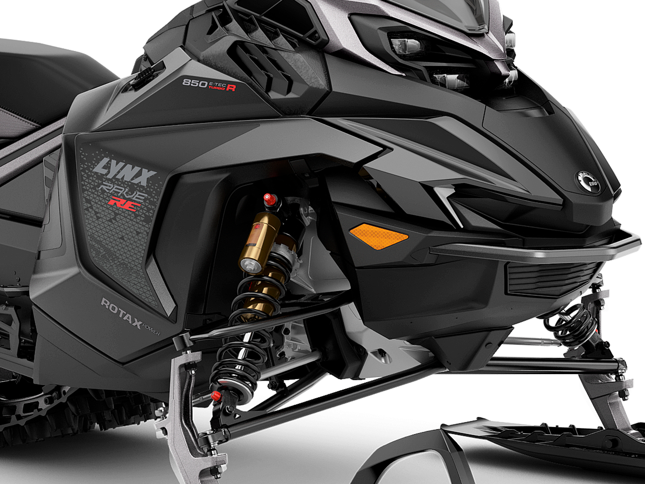 2026 Lynx Rave RE 850 E-TEC Turbo R snowmobile 