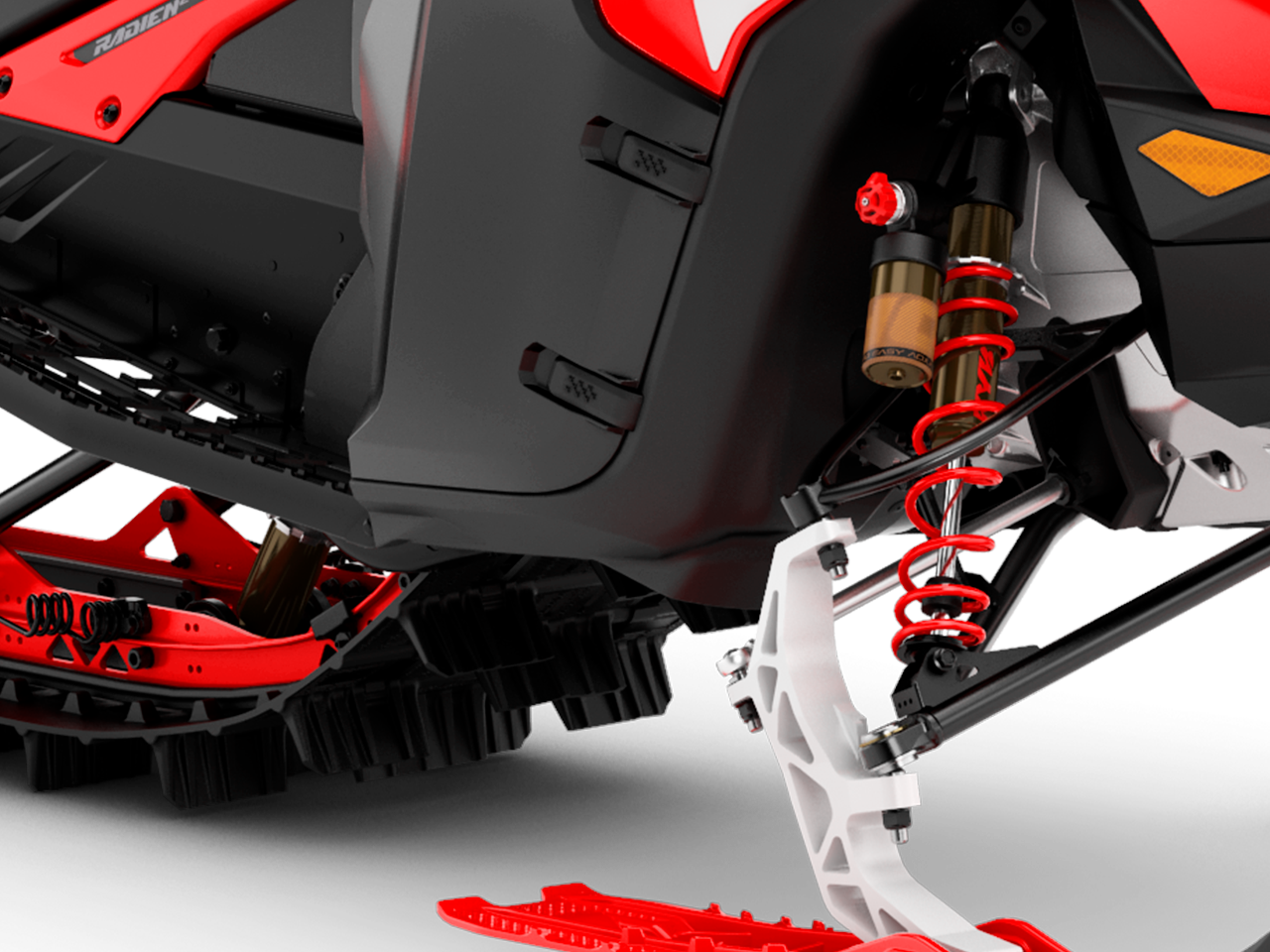 Lynx Shredder RE KYB Kashima front shock