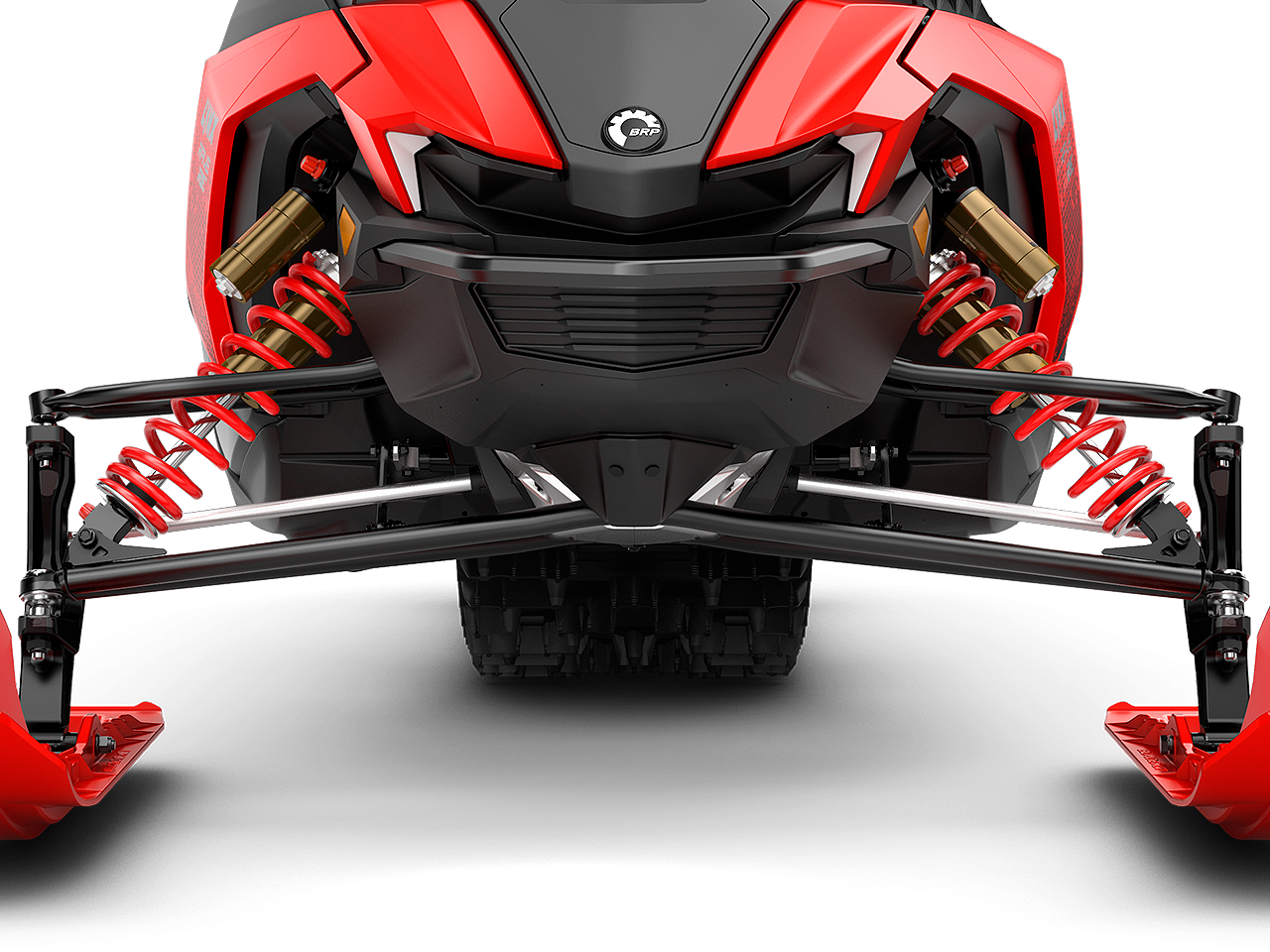 2026 Lynx Rave RE LFS-R front suspension