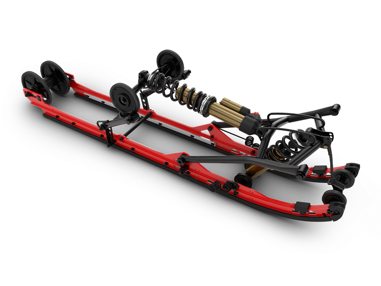 PPS3 DS rear suspension of Lynx Shredder RE snowmobile