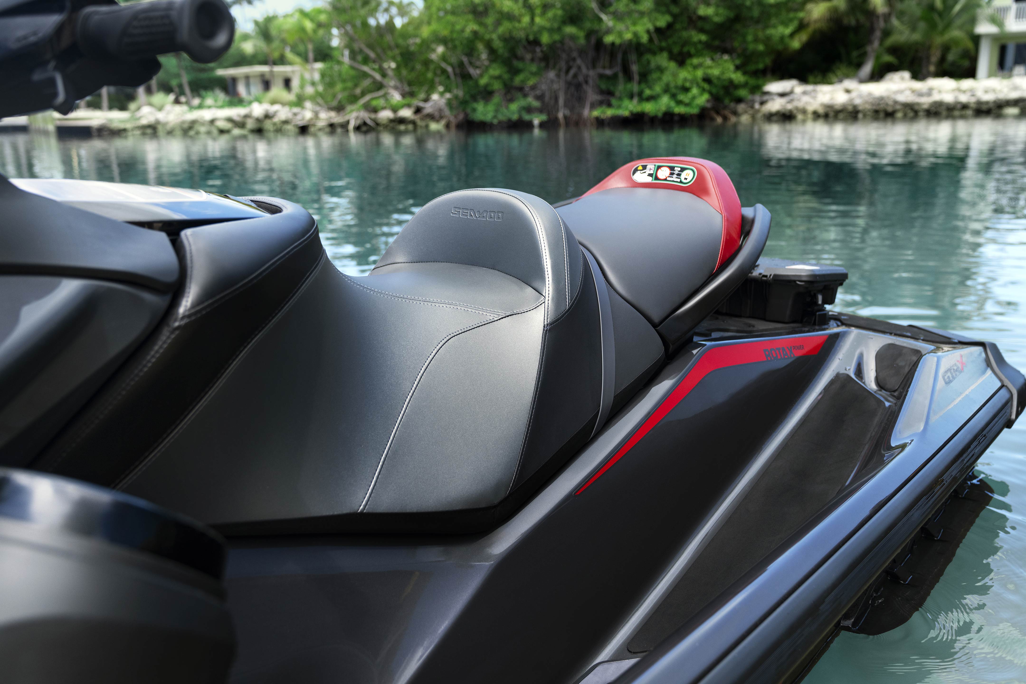 Seating arrangement for a 2024 Sea-Doo GTR