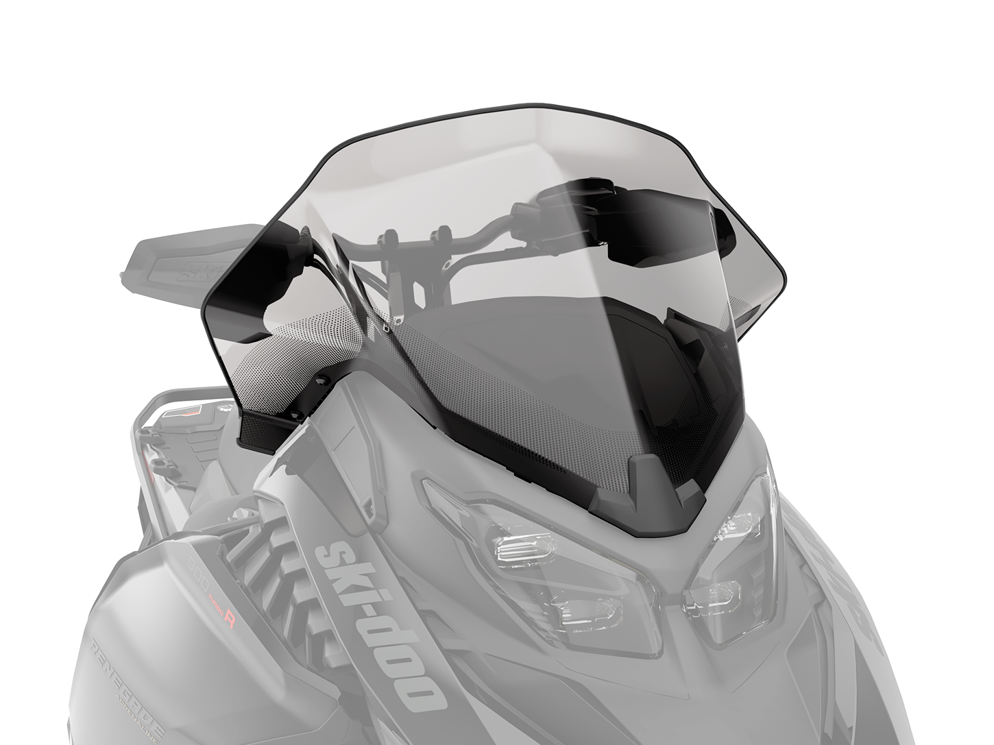 Ski-Doo Tek Parça Sport Orta Yükseklikte Ön Cam