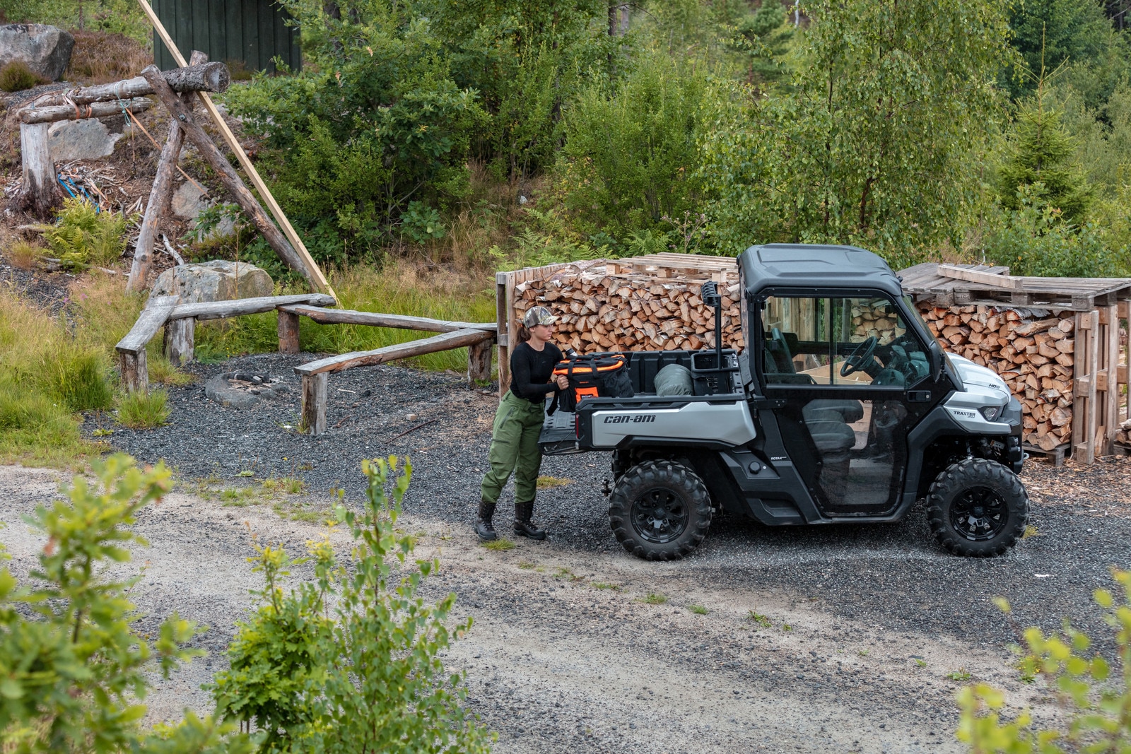 Can-Am Traxter vinnubíll