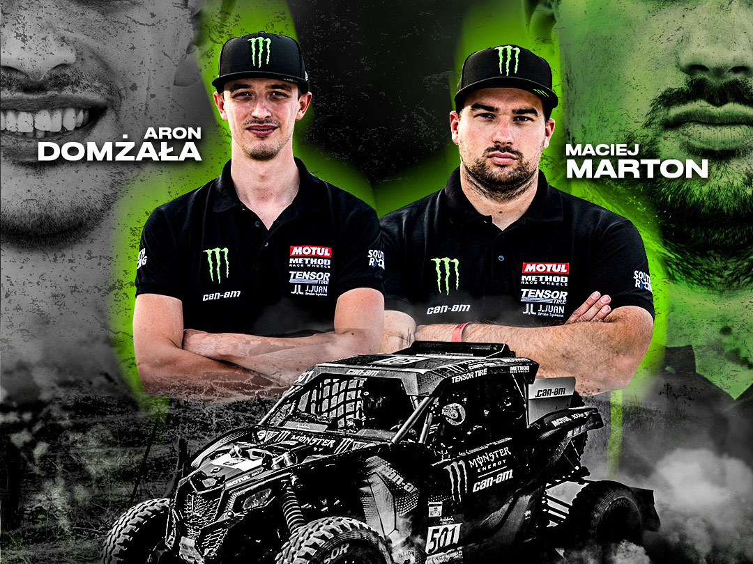 Zawodnicy zespołu Monster Energy Can-Am w tym roku