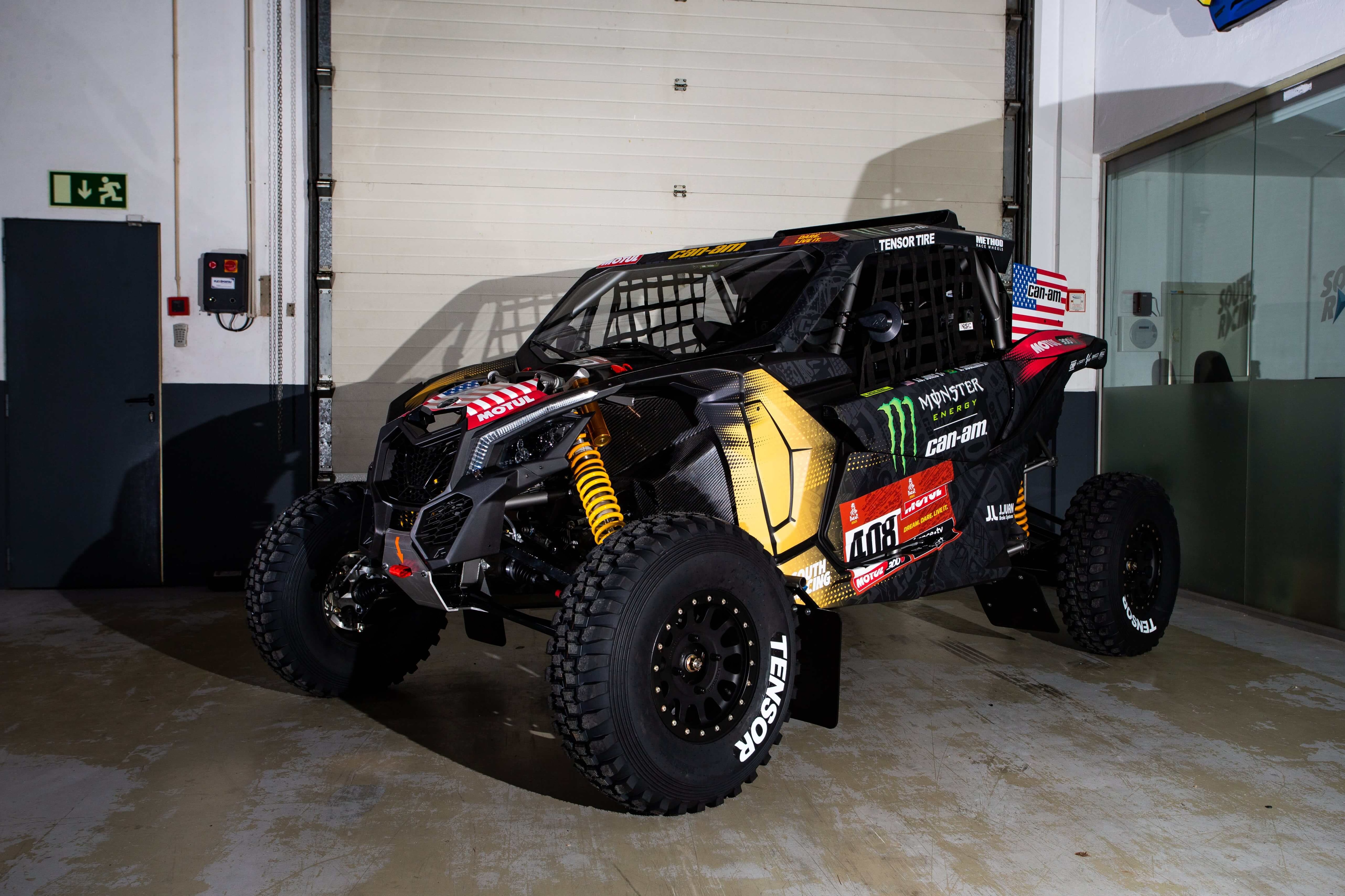 Custom Can-Am Maverick X3 for 2021 Dakar Rally