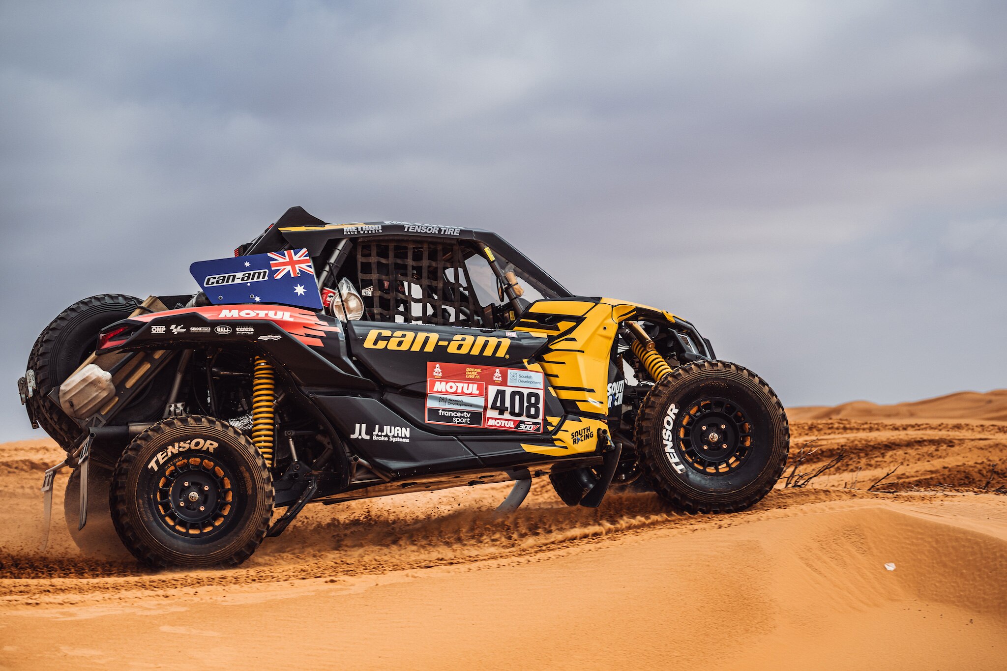 Maverick X3 in sand dunes
