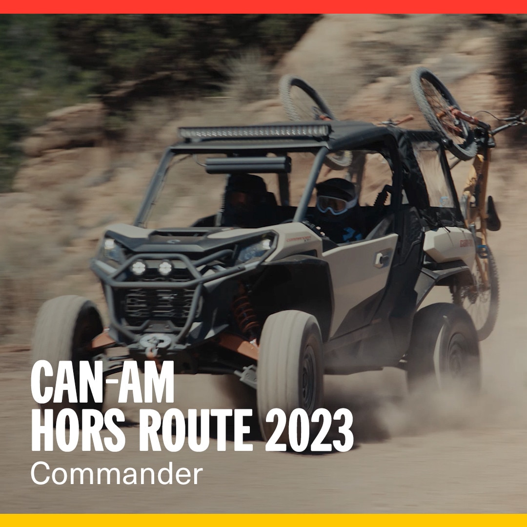 Can-Am 2023 Commander offroad video