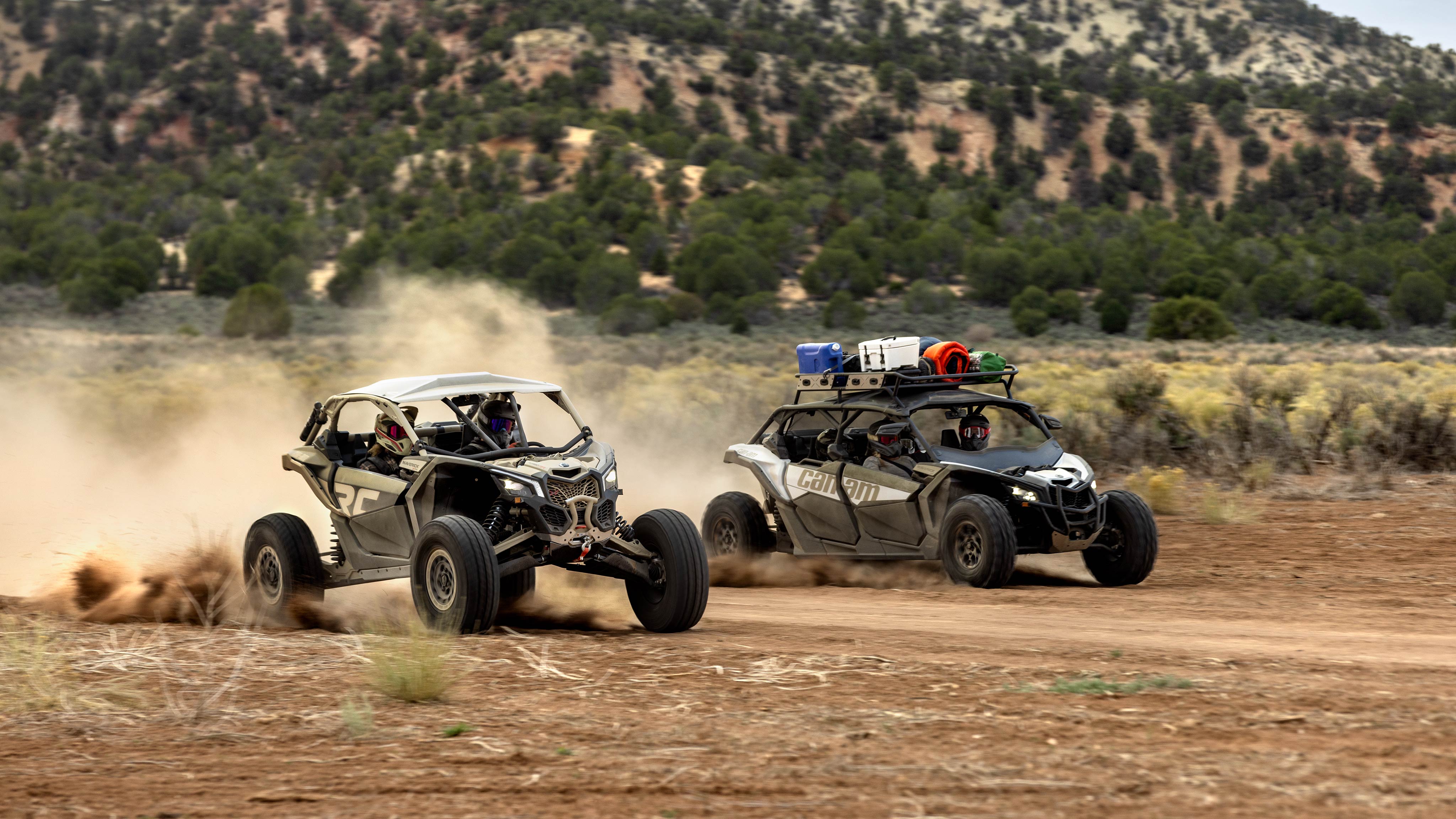 2023 Can-Am Maverick 2-seater and 4-seater