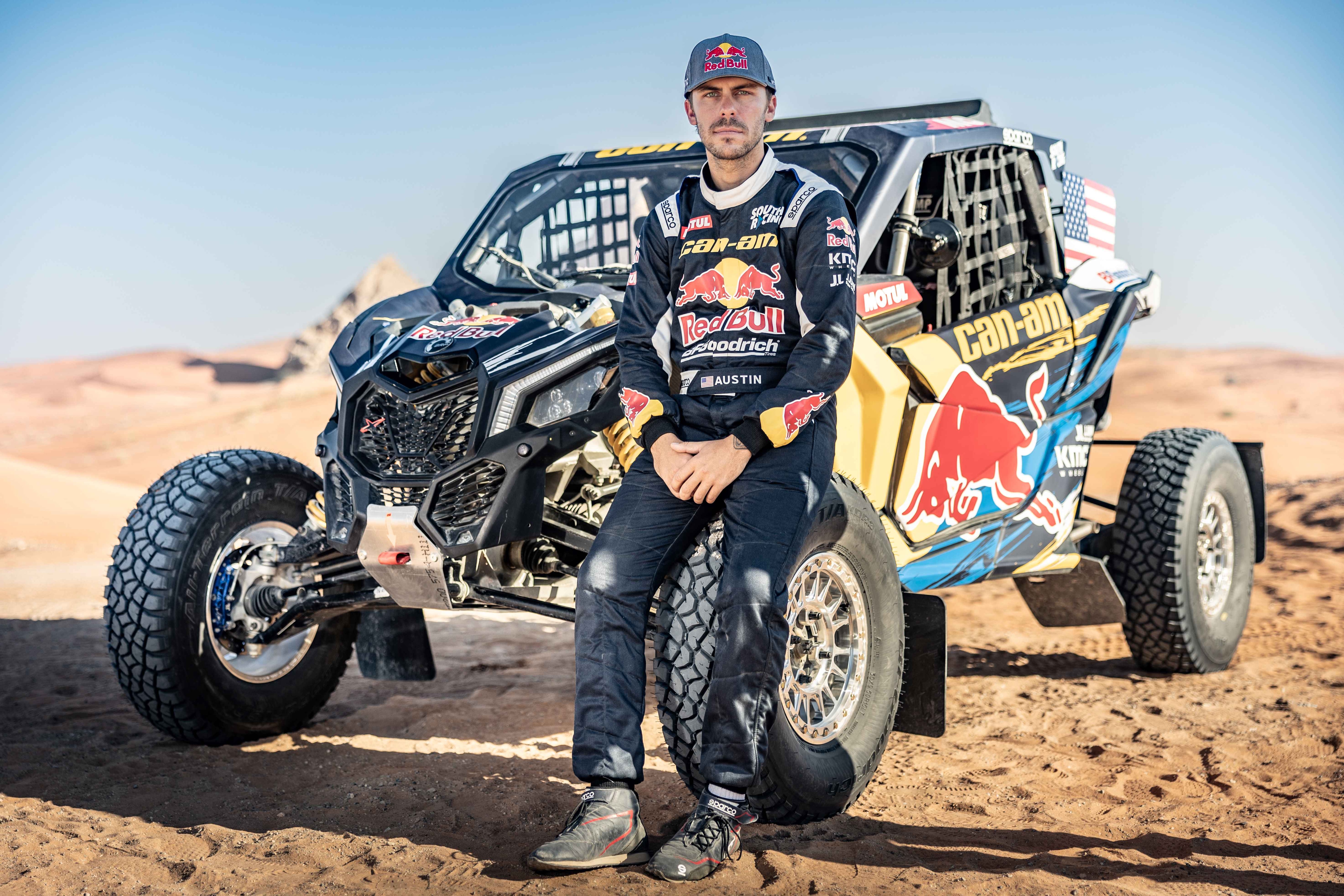 AJ Jones and his Can-Am maverick