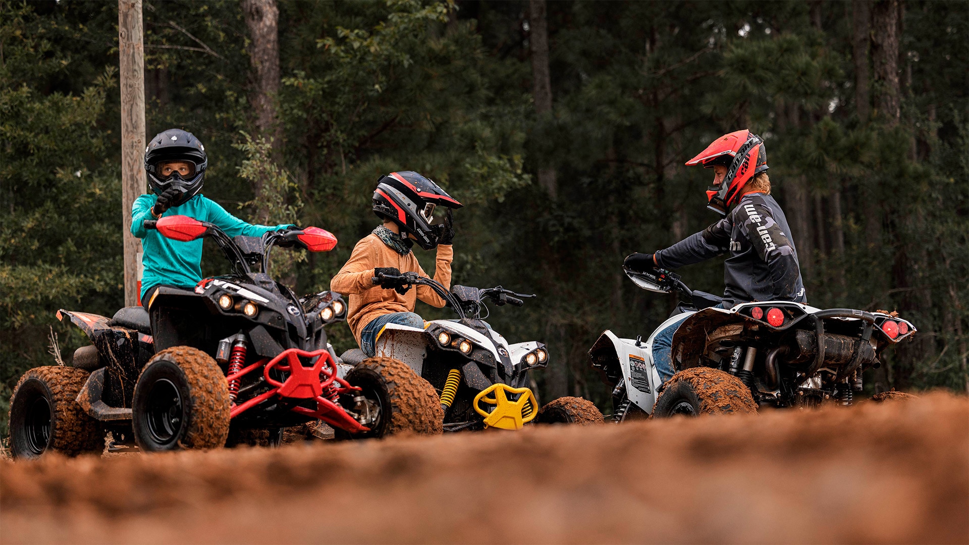 Young riders learning the ropes