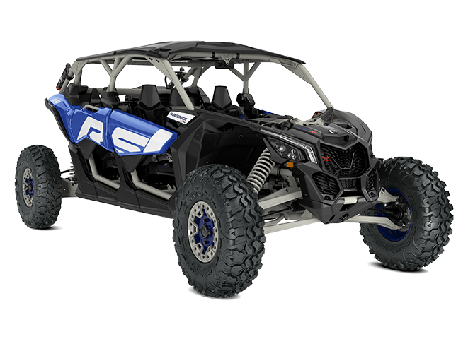 Maverick MAX XRS SAS Turbo RR Intense Blue Carbon Black Chalk Grey