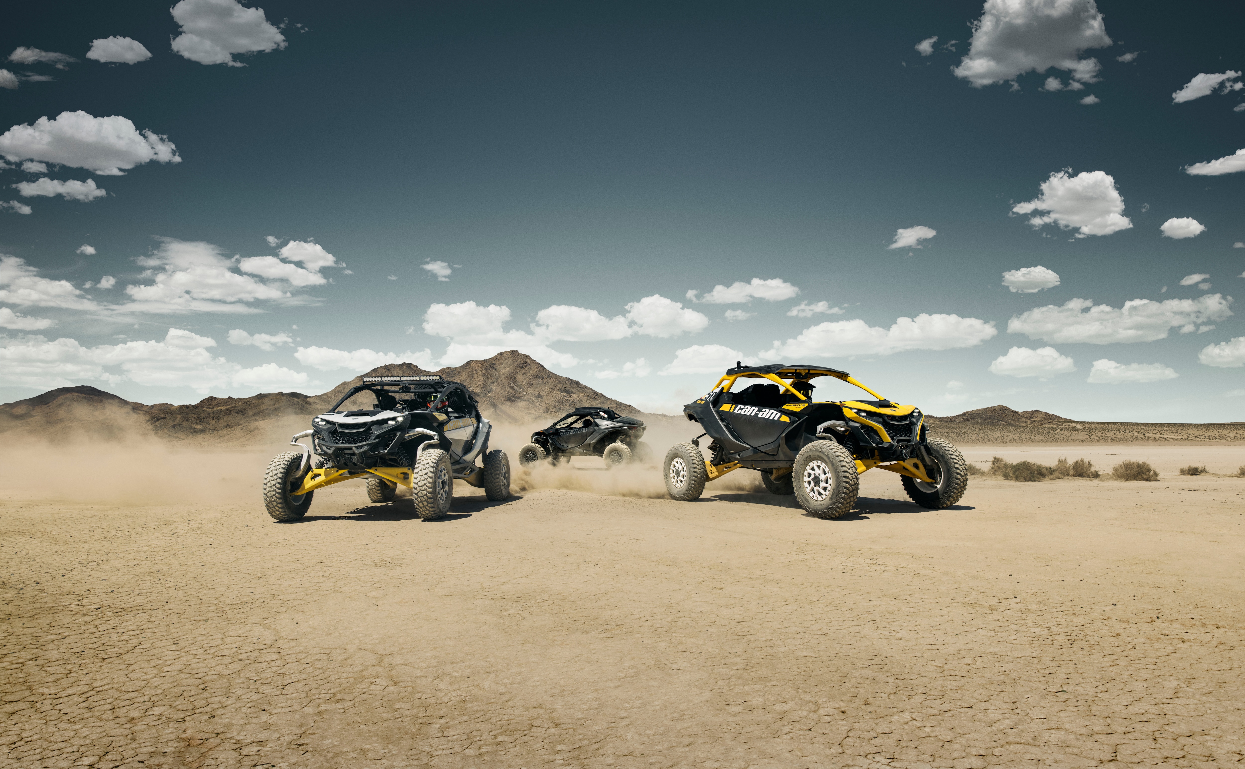 New Maverick R family shot in the desert