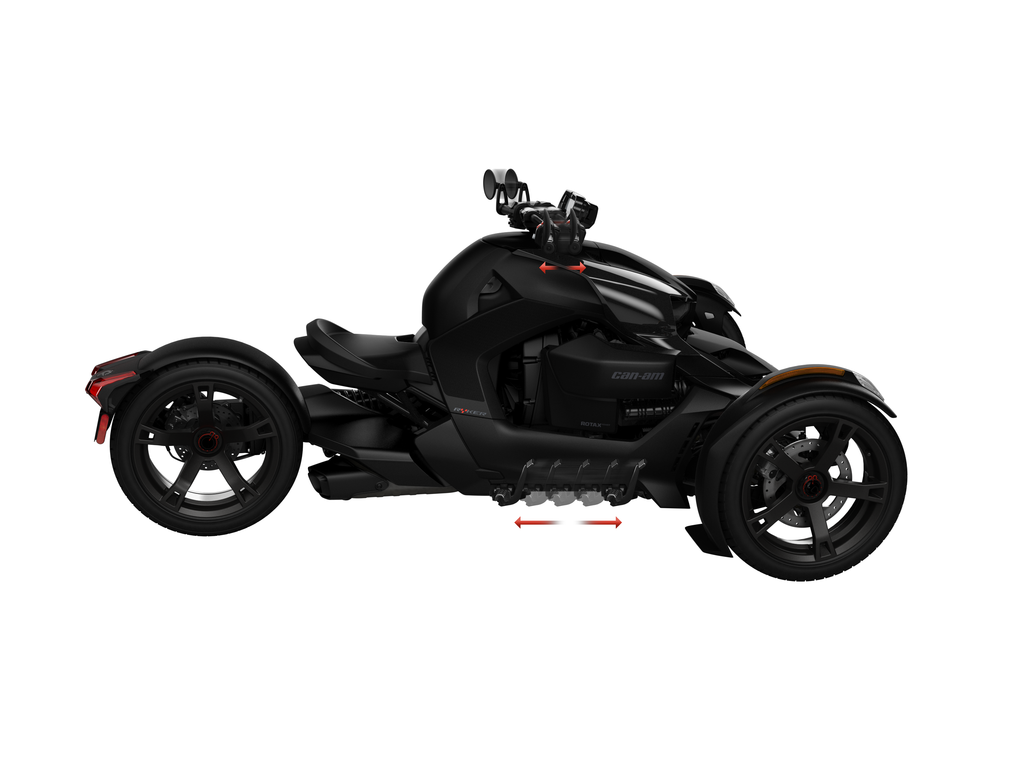 A Can-Am Ryker equipped with a UFIT system