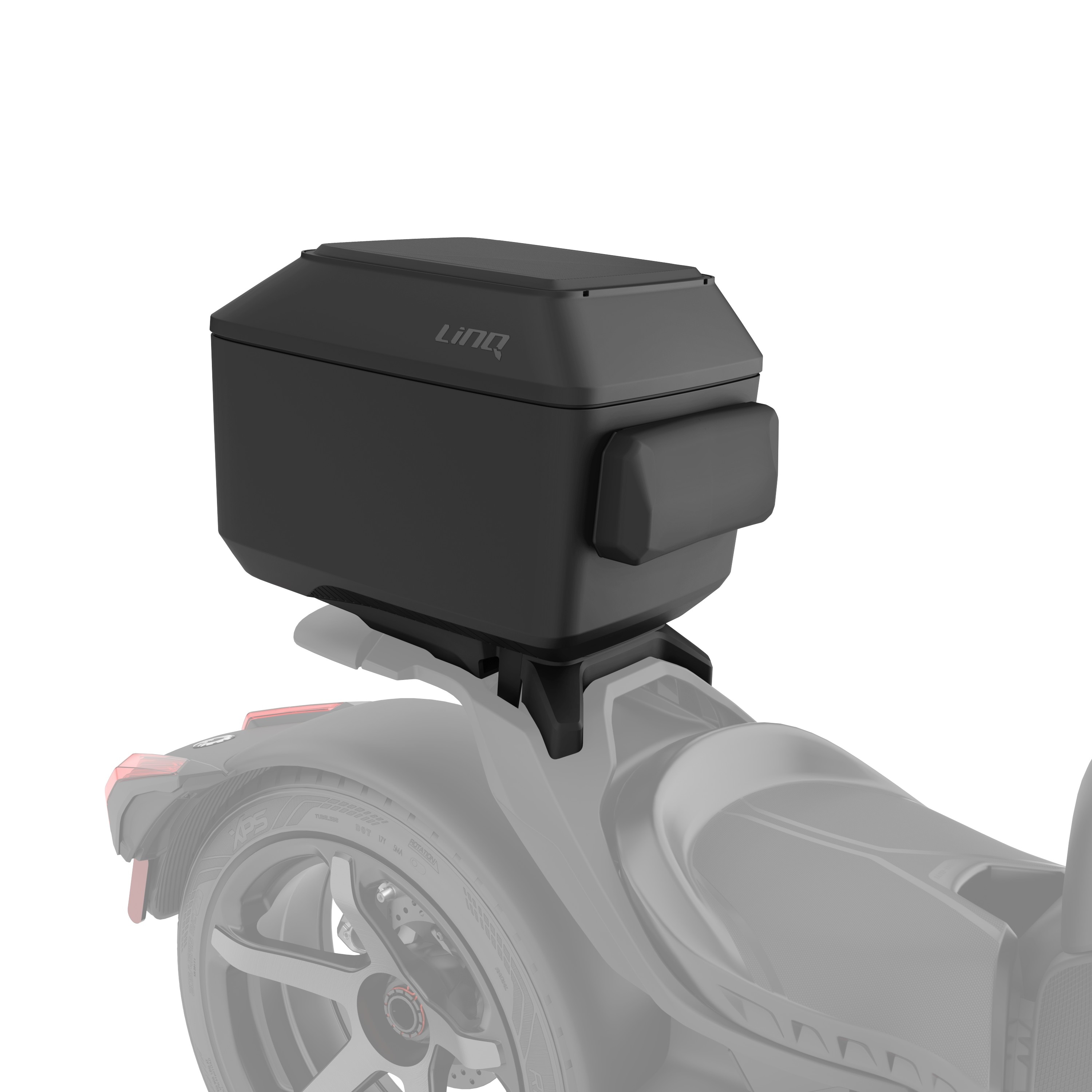 LinQ Storage box for 3-wheel vehicles
