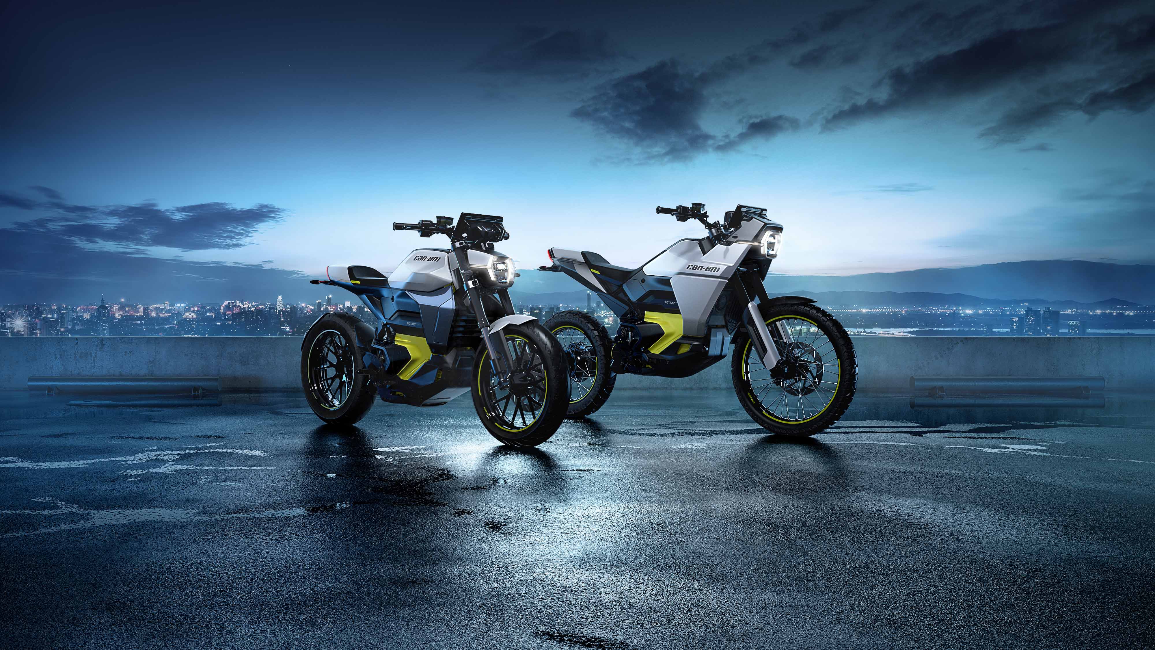 Nové elektrické motocykle : Can-Am Pulse & Can-Am Origin