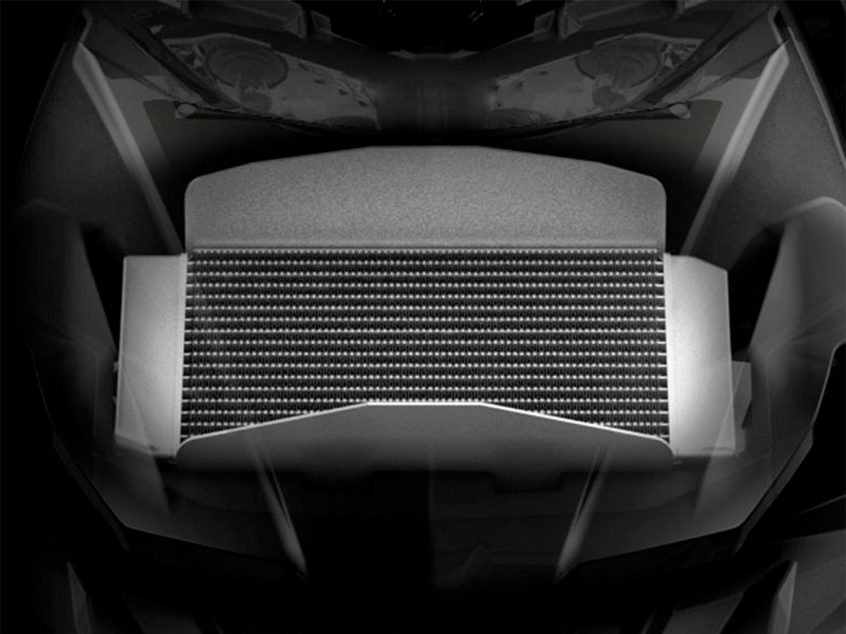 Lynx Xterrain zračni radiator z ventilatorjem