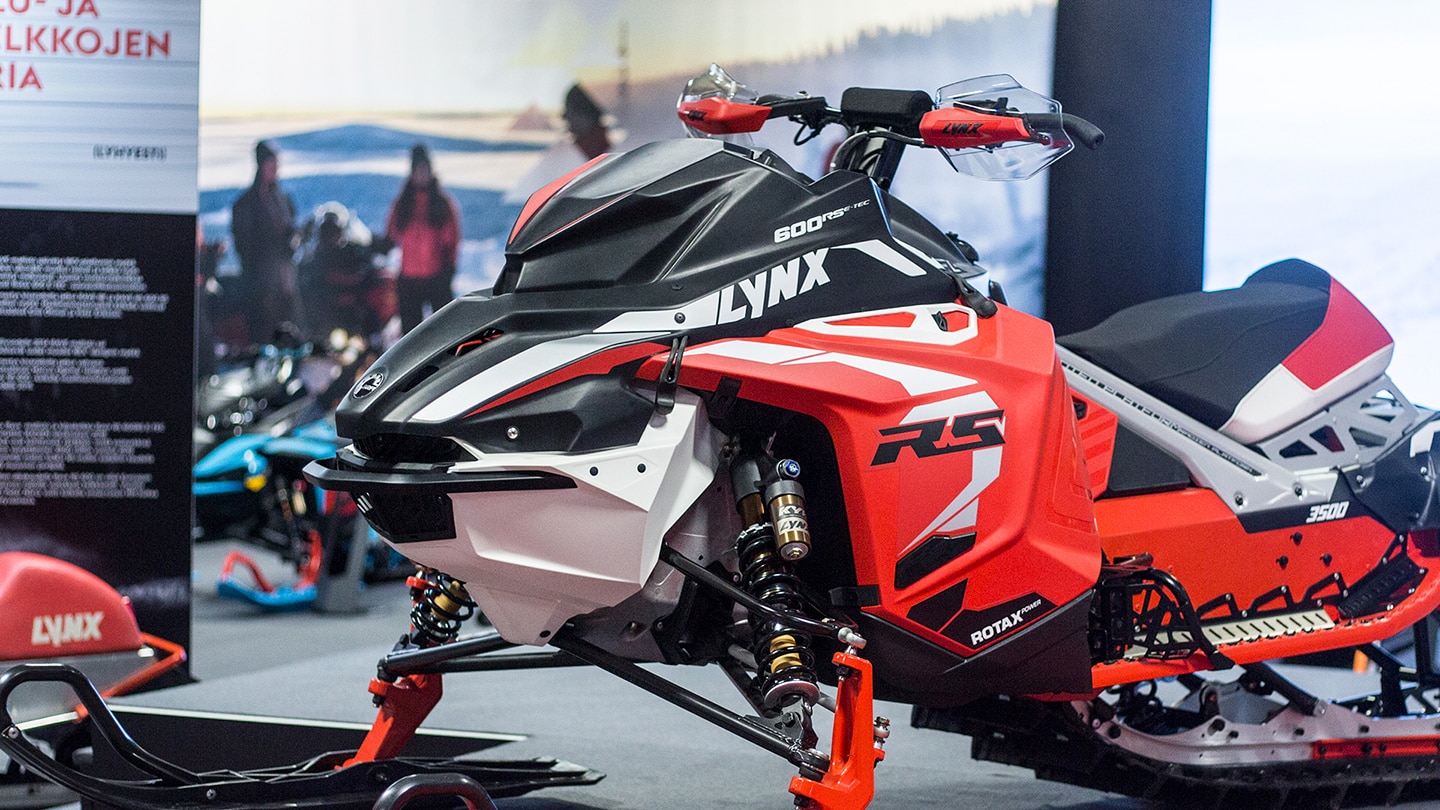 Lynx Rave RS 600RS E-TEC Race Snowmobile