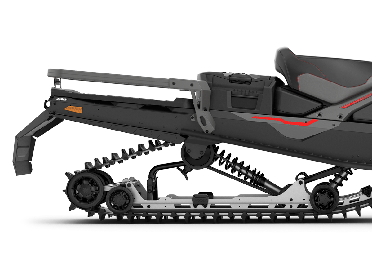 Lynx Commander adjustable EasyRide rear suspension