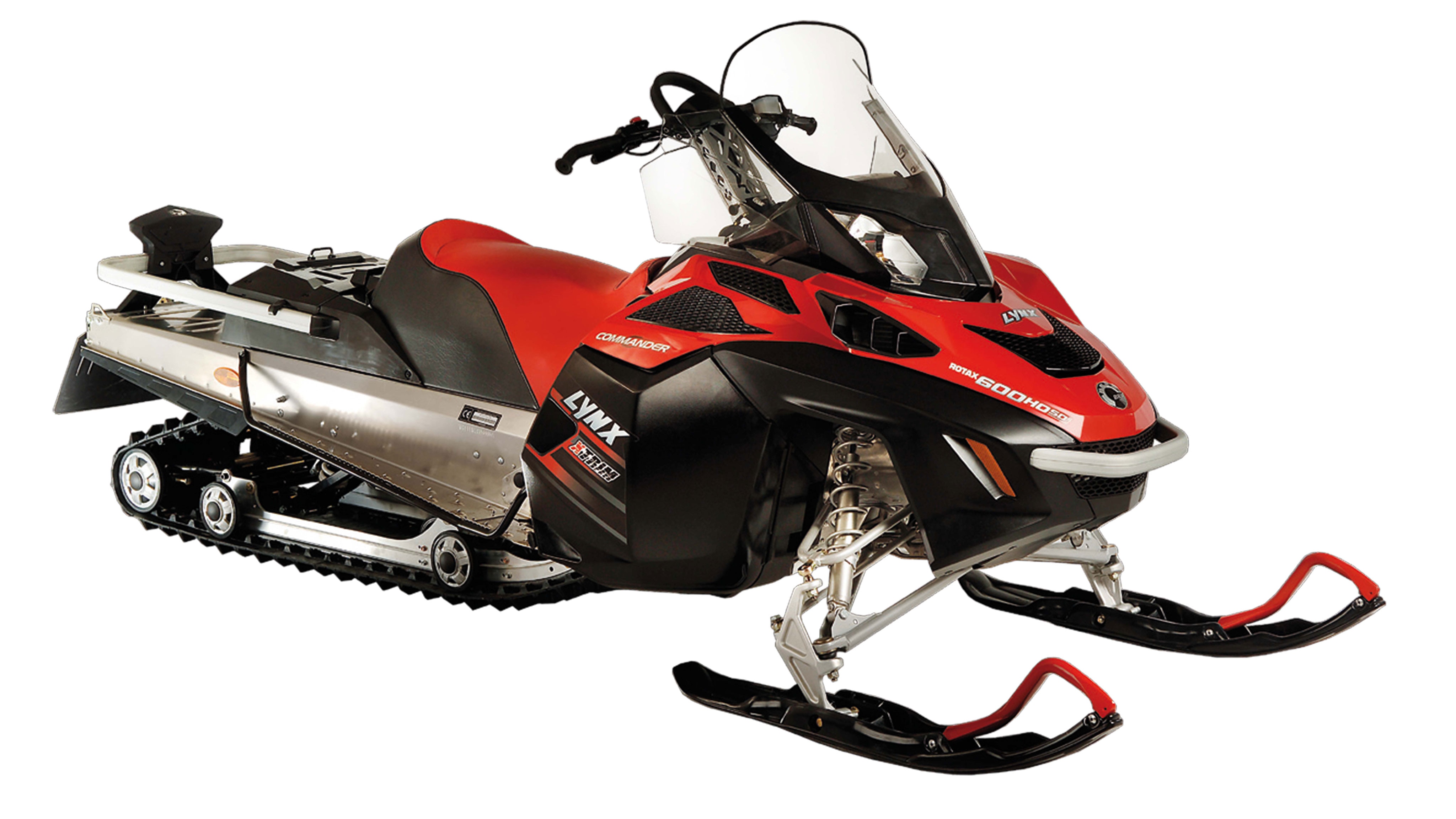 Lynx Xtrim Commander 2009 snowmobile in studio