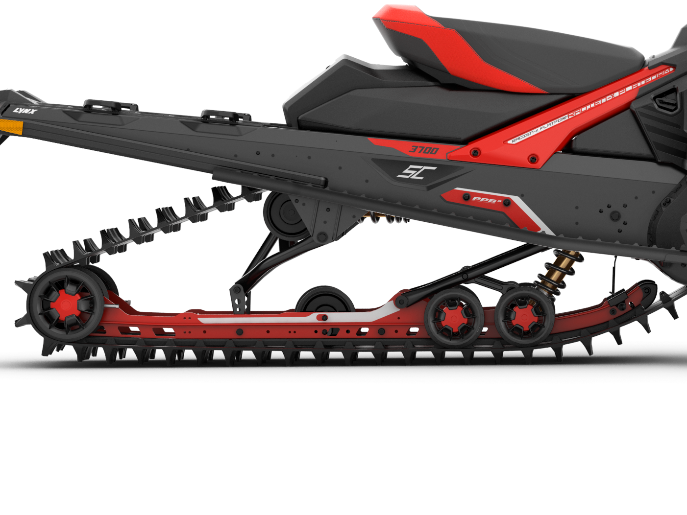 Lynx Shredder RE snowmobile