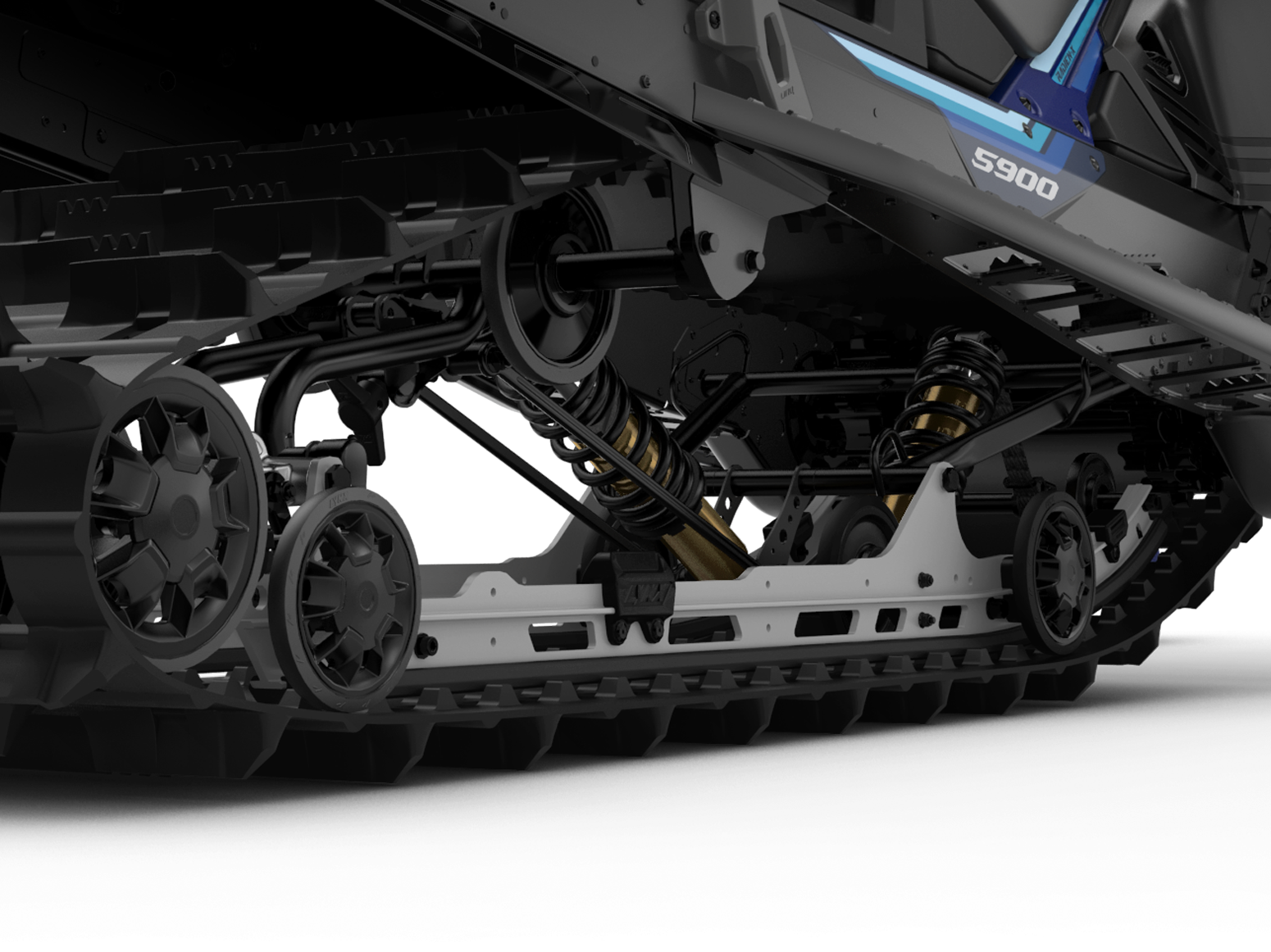 Lynx Commander EasyRide rear suspension