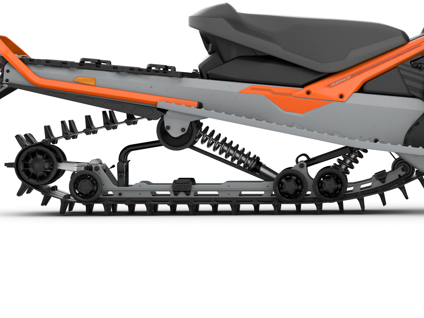 Lynx 49 Ranger EasyRide rear suspension