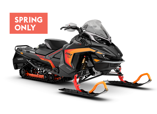 Lynx Rave GLS 850 E-TEC Turbo R snowmobile spring only