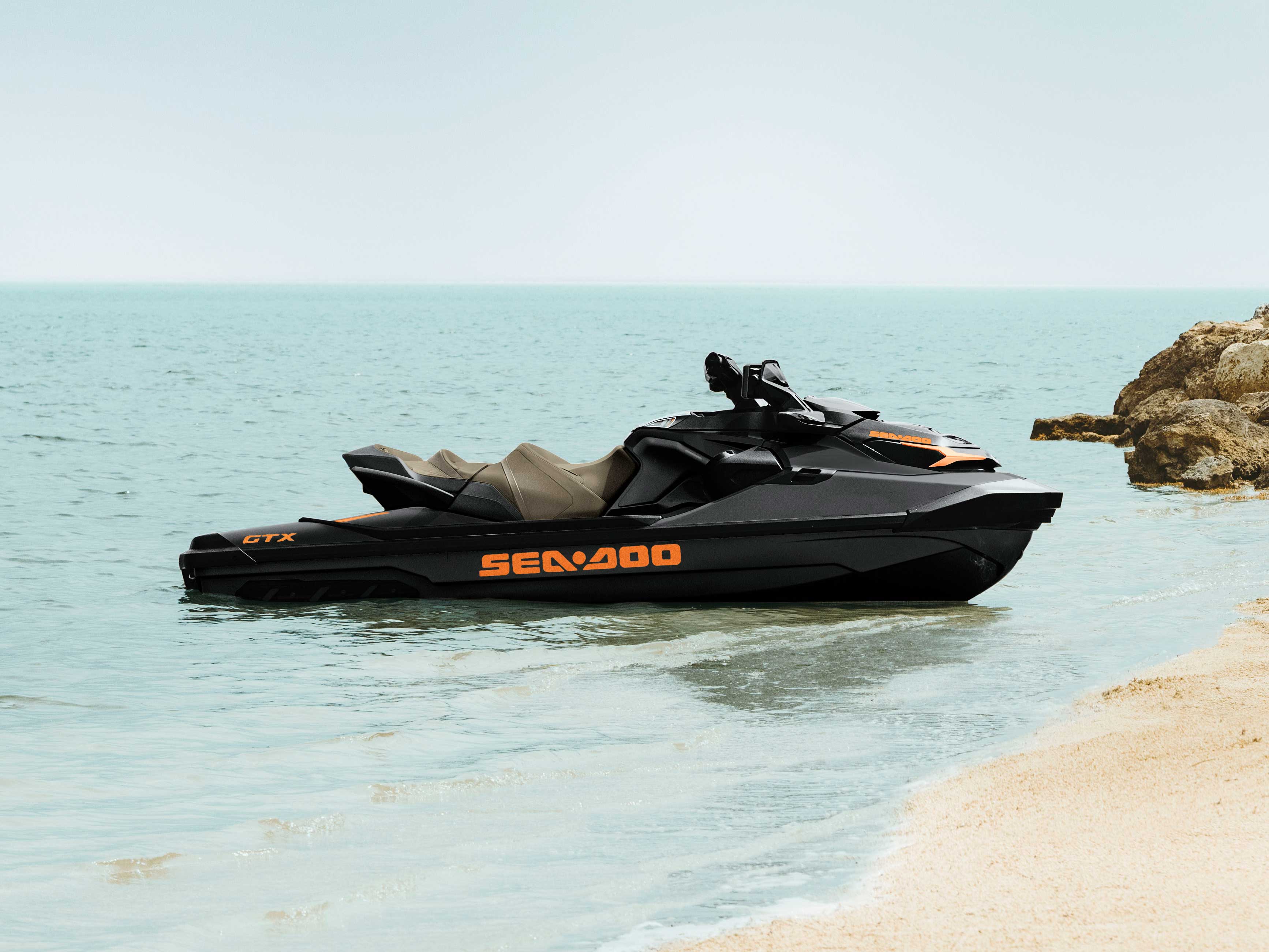 Sea-Doo GTX on a beach