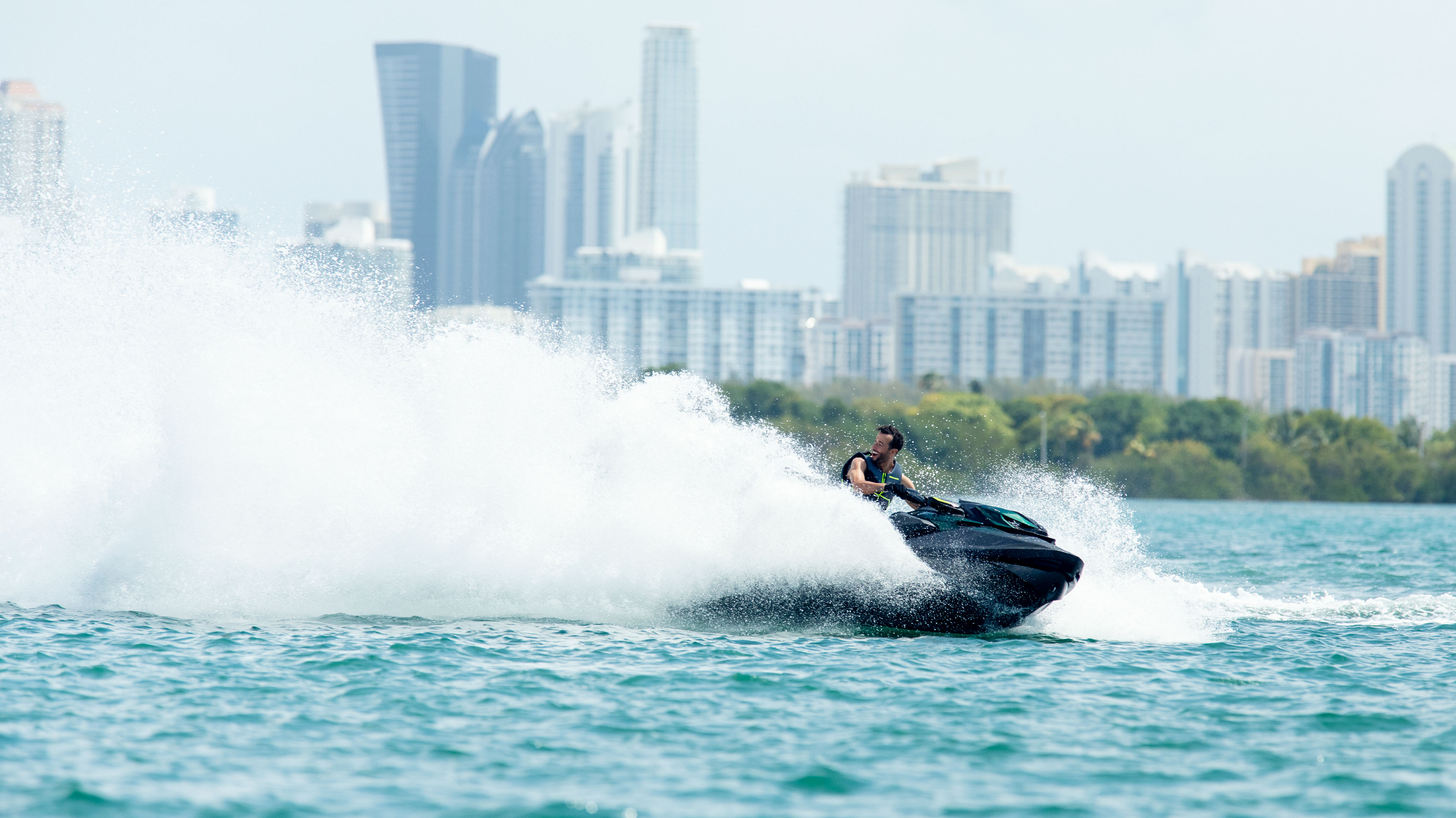 Daniel Ricciardo driving the new RXP-X Apex fast 