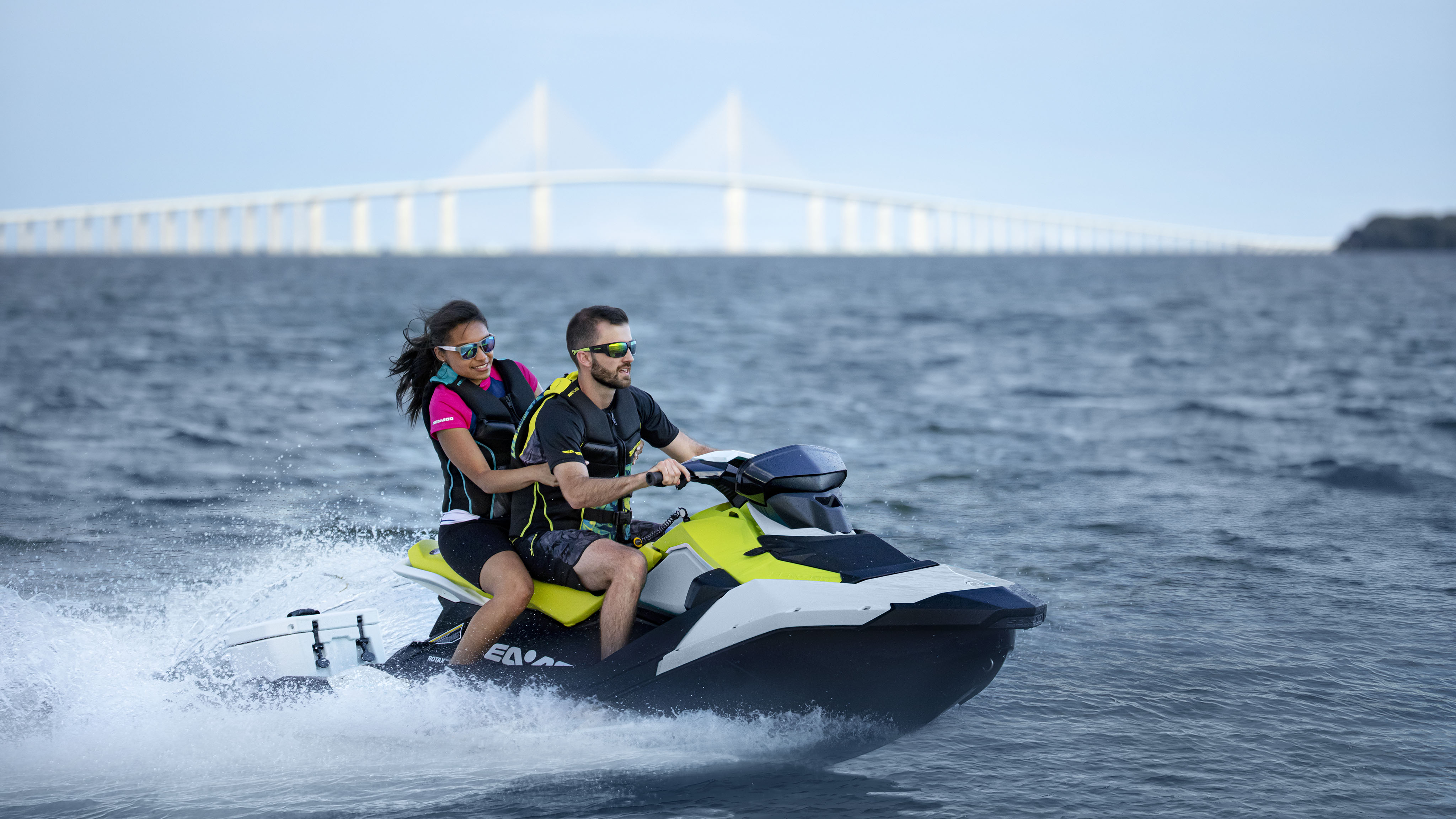 Couple on the Sea-Doo Spark