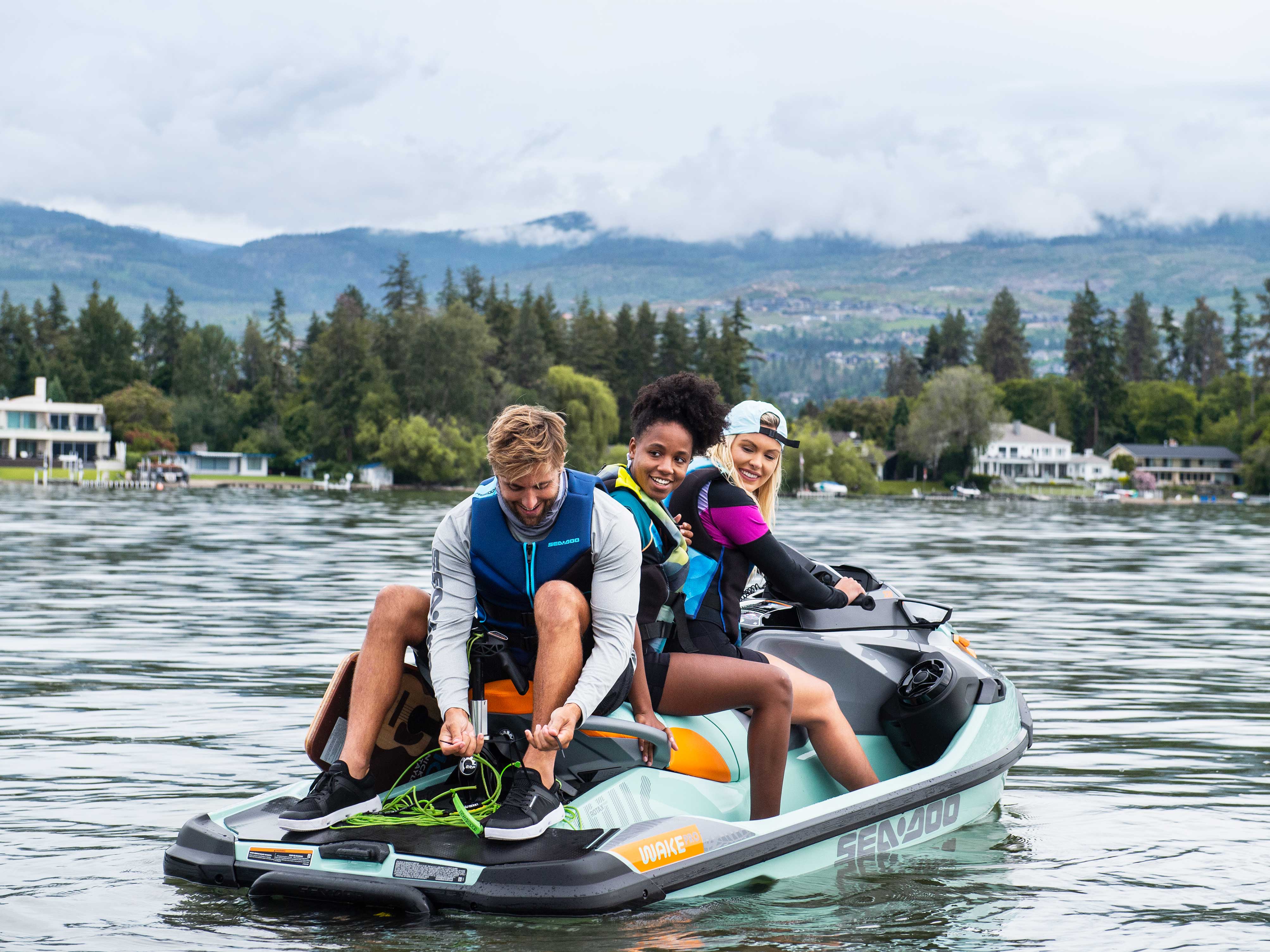 Swim Platform of the Wake Pro