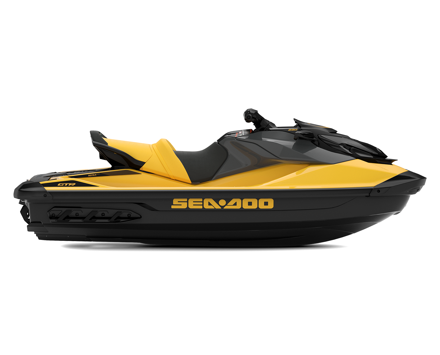 Sea-Doo GTR 230 without sound system MY23 - Millenium Yellow - Side view
