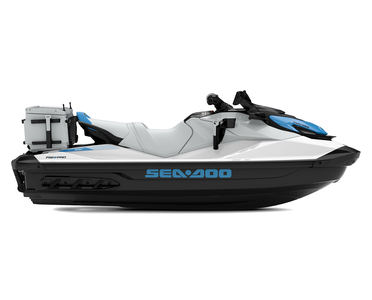 Sea-Doo FishPro Scout 130 - White / Gulfstream Blue 