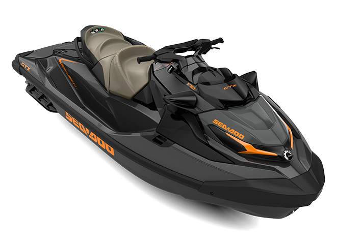 Sea-Doo GTX 170 without sound system MY23 - Eclipse Black / Orange Crush