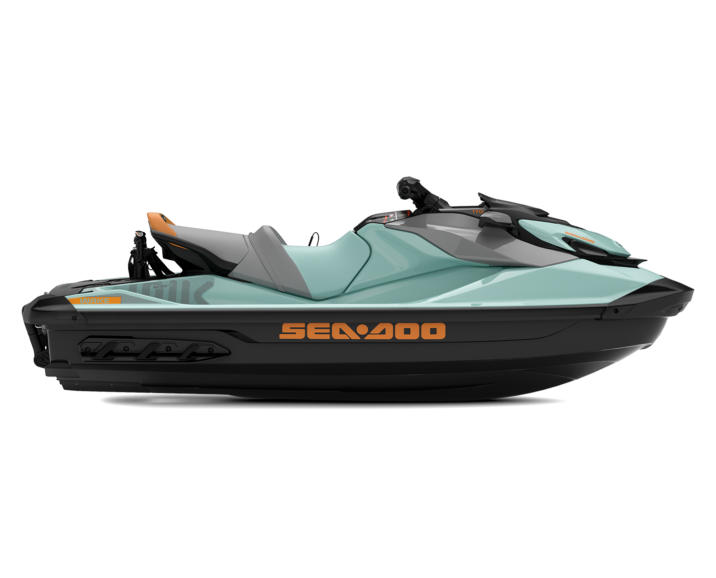 Sea-Doo Wake 170 without sound system MY23 - Neo Mint - Side view