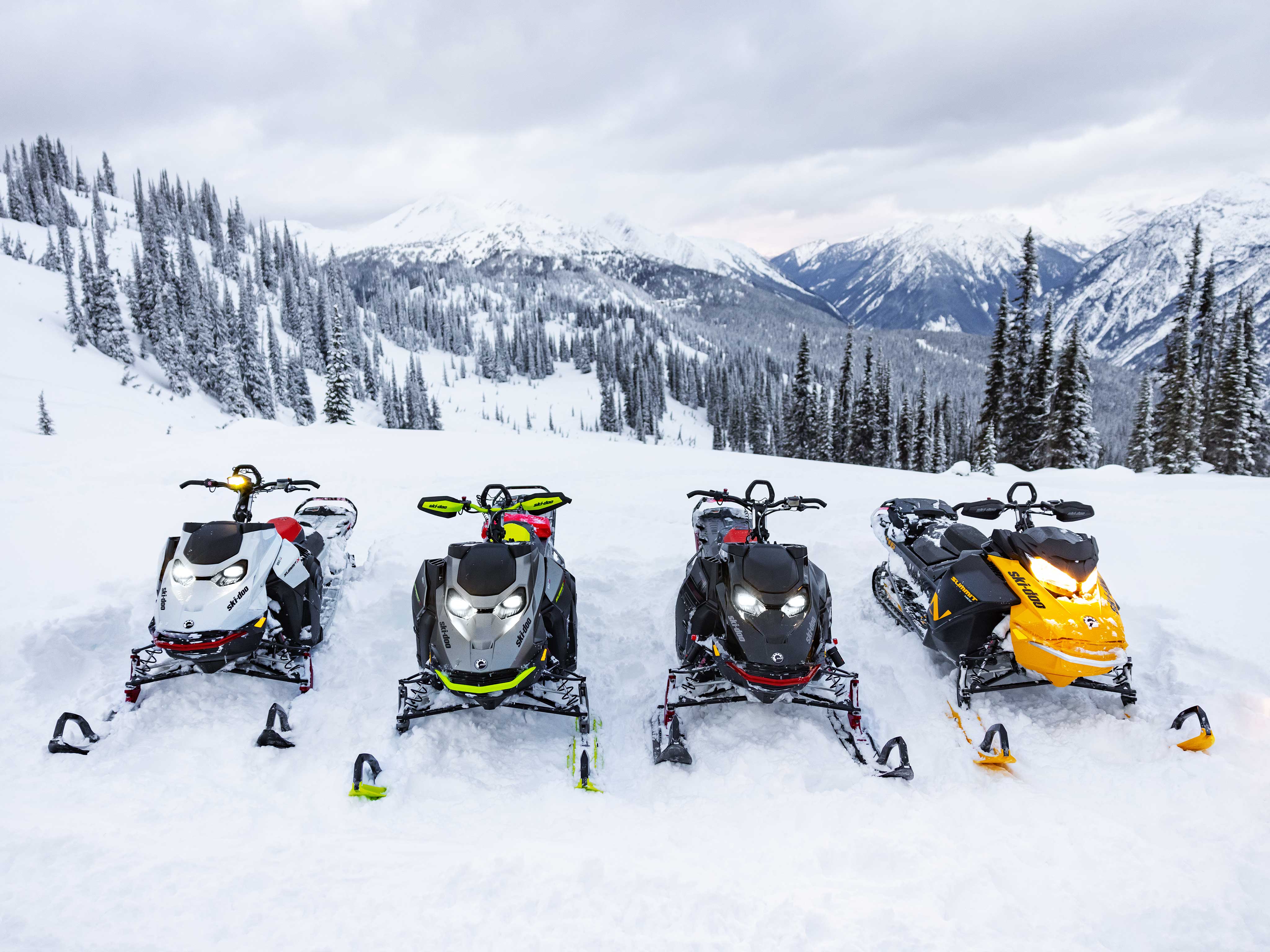 MY23 Ski-Doo Deep Snow sleds