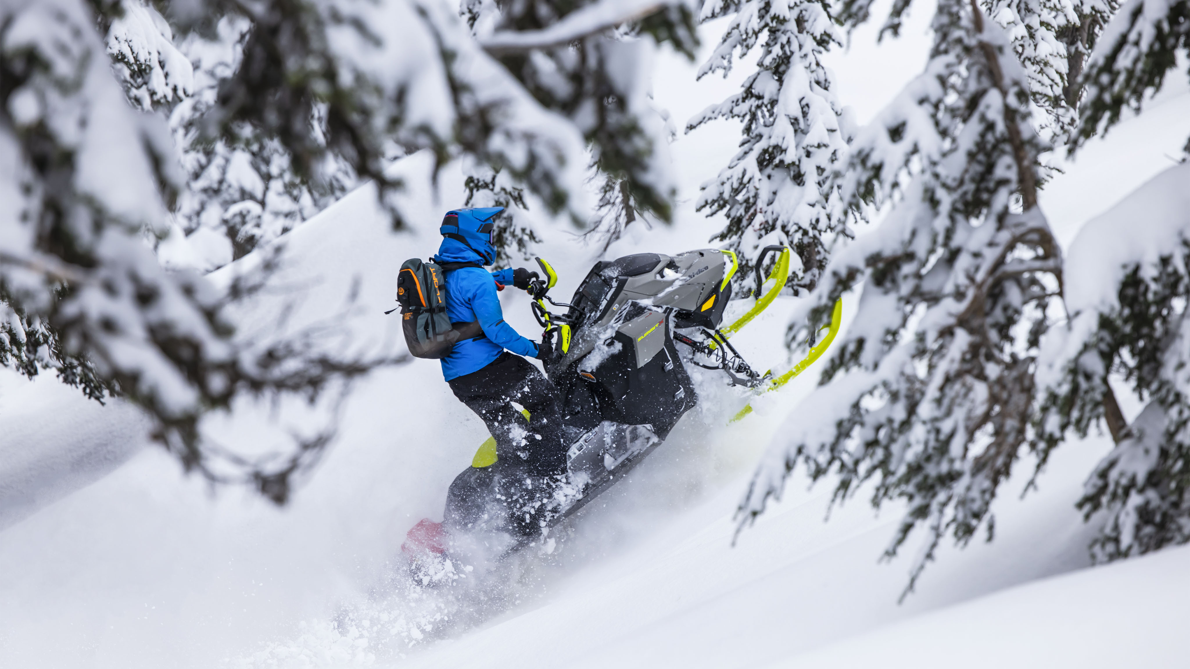 2023 Ski-Doo Summit in Deep-Snow