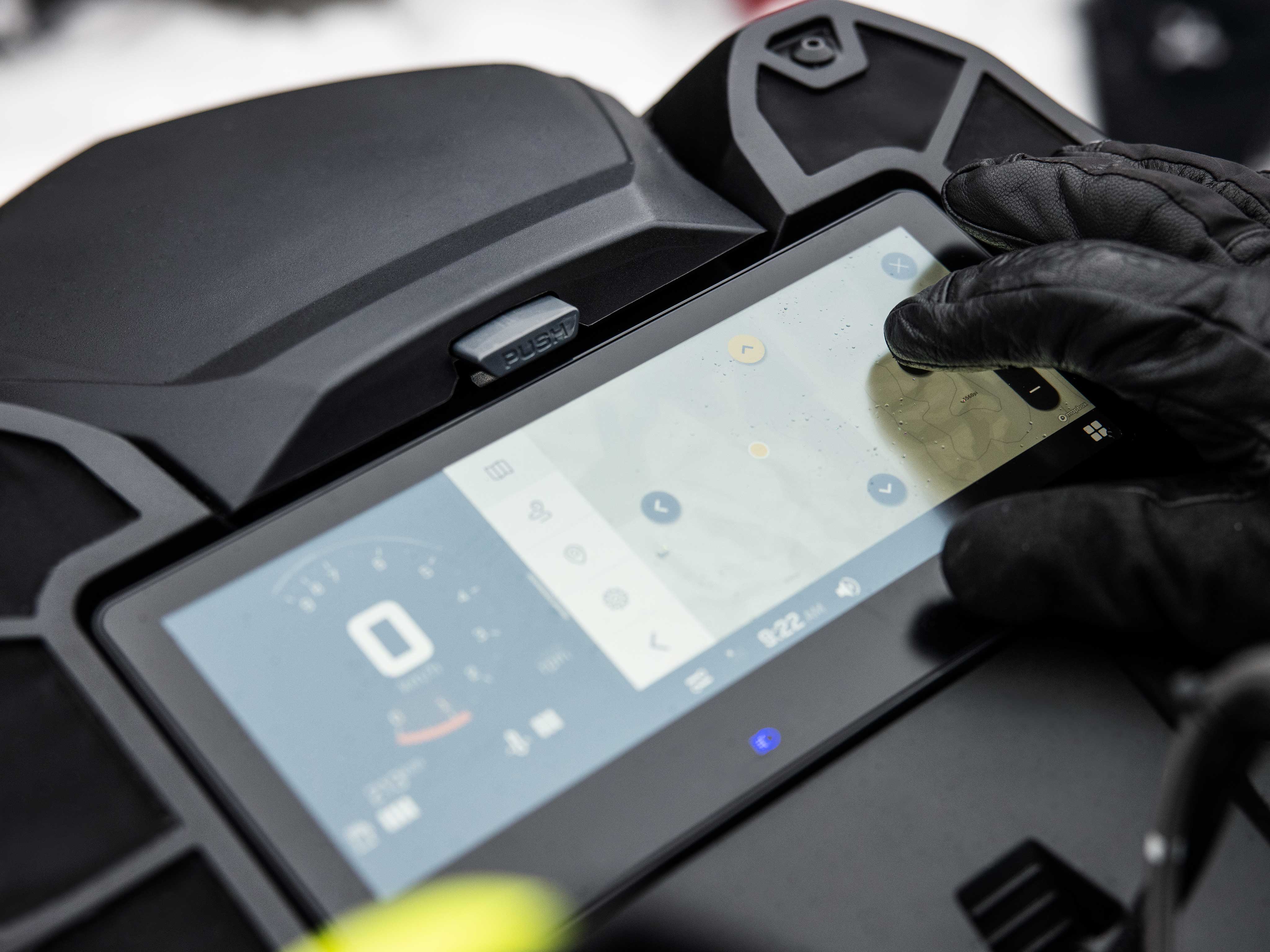 10.25" Touchscreen Display with BRP Connect, featuring Built-In GPS