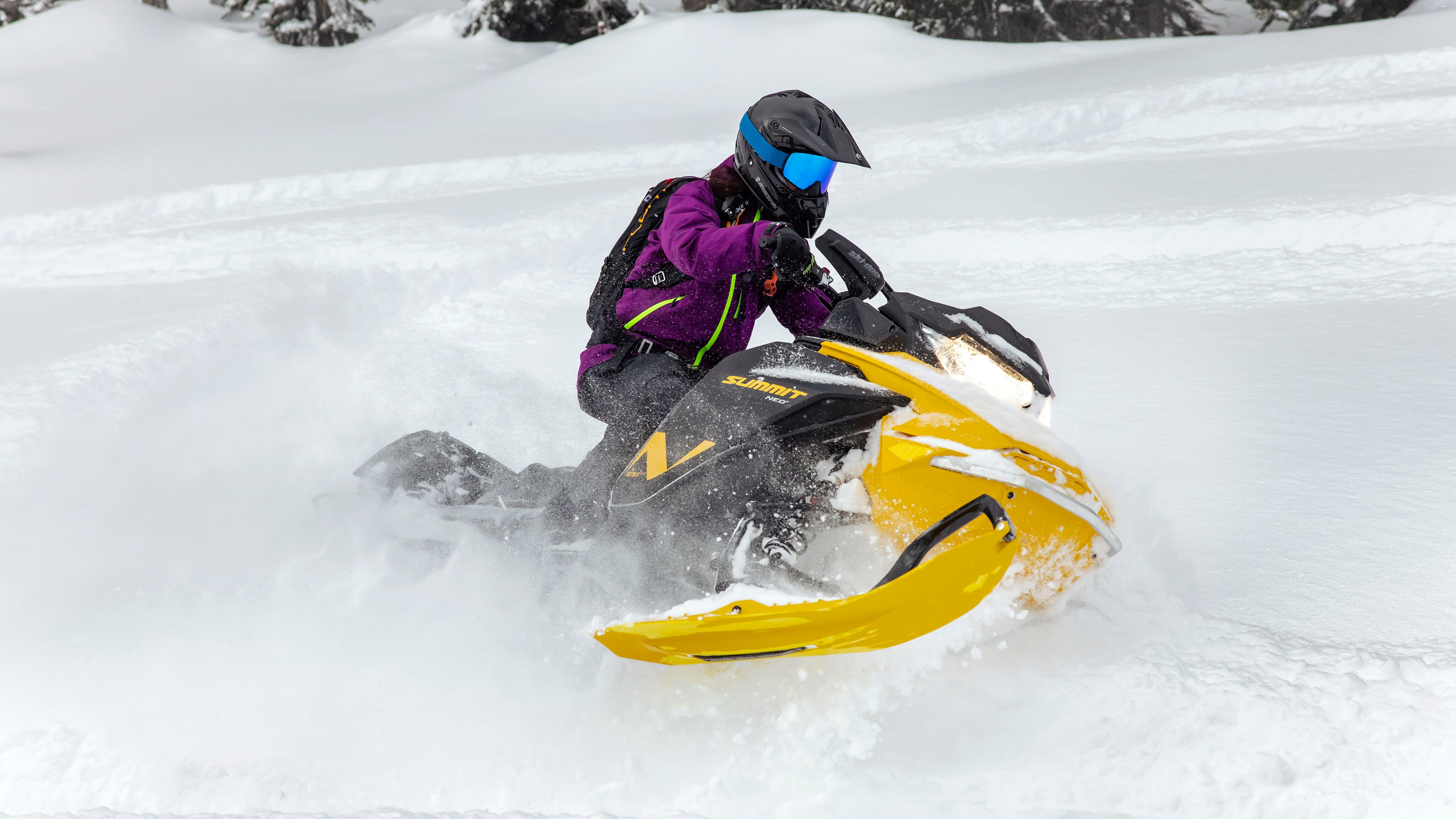 2023 Ski-Doo Summit Neo, Derin Karda