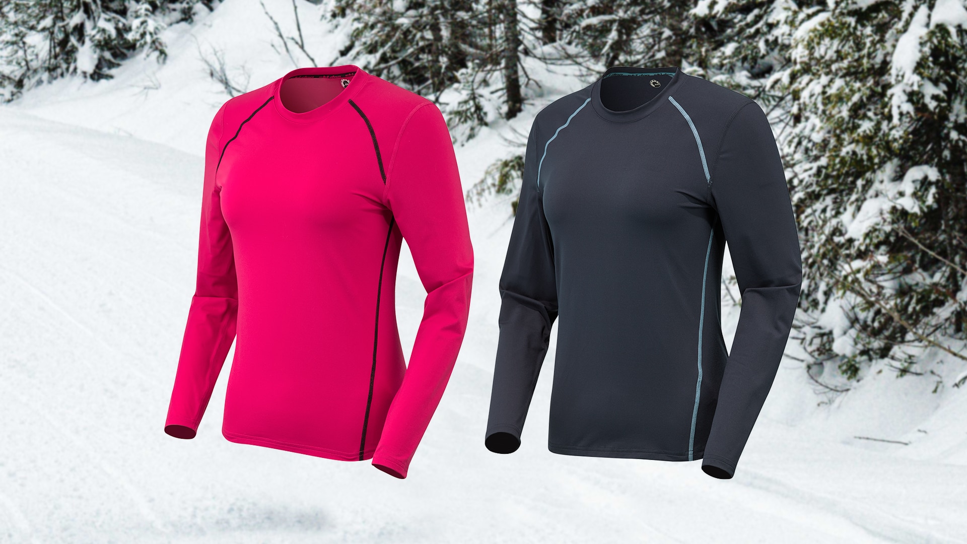 Warm base layers for snowmobiling