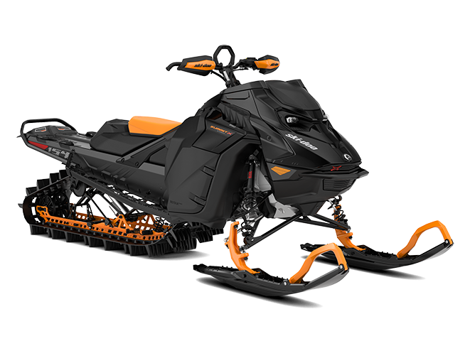 Summit X with Expert Package 850 E-TEC® Timeless Black and Orange Crush