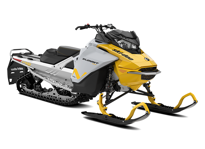 Summit NEO 600 EFI - 40 Neo Yellow and Catalyst Grey Ski&Sea